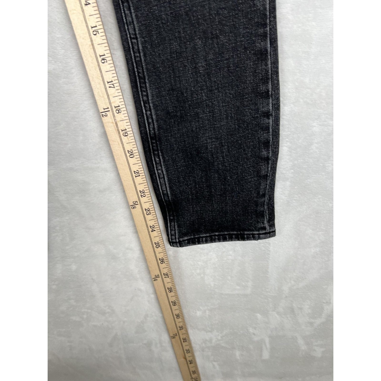 Abercrombie & Fitch Abercrombie & Fitch Jeans Womens 4 27 Gray High Rise The Ski Size 27" / US 4 / IT 40 - 2 Thumbnail