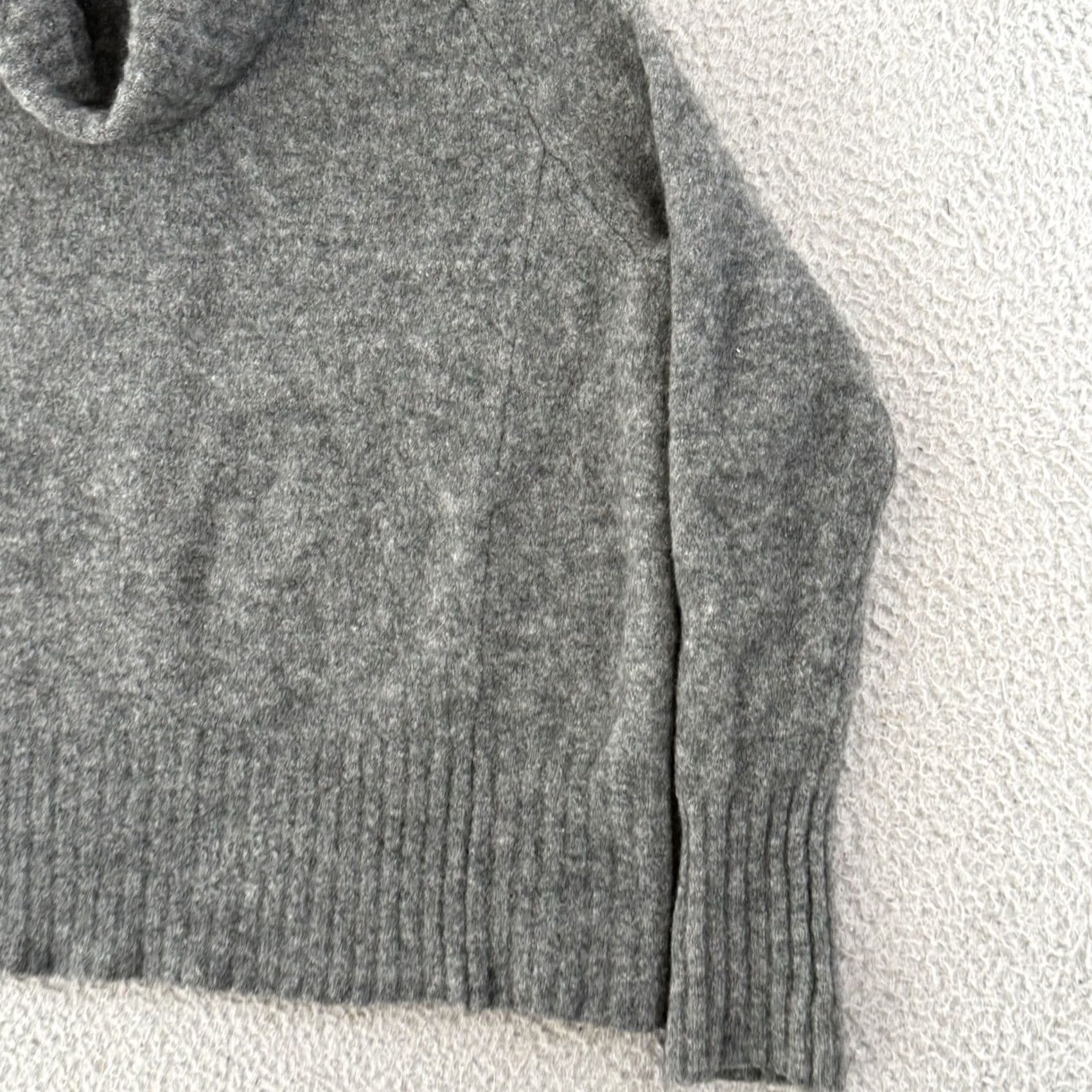 Aritzia Aritzia Community Sweater Womens Small Gray Wool Yak Blend Cowl Neck Long Sleeve Size S / US 4 / IT 40 - 5 Thumbnail