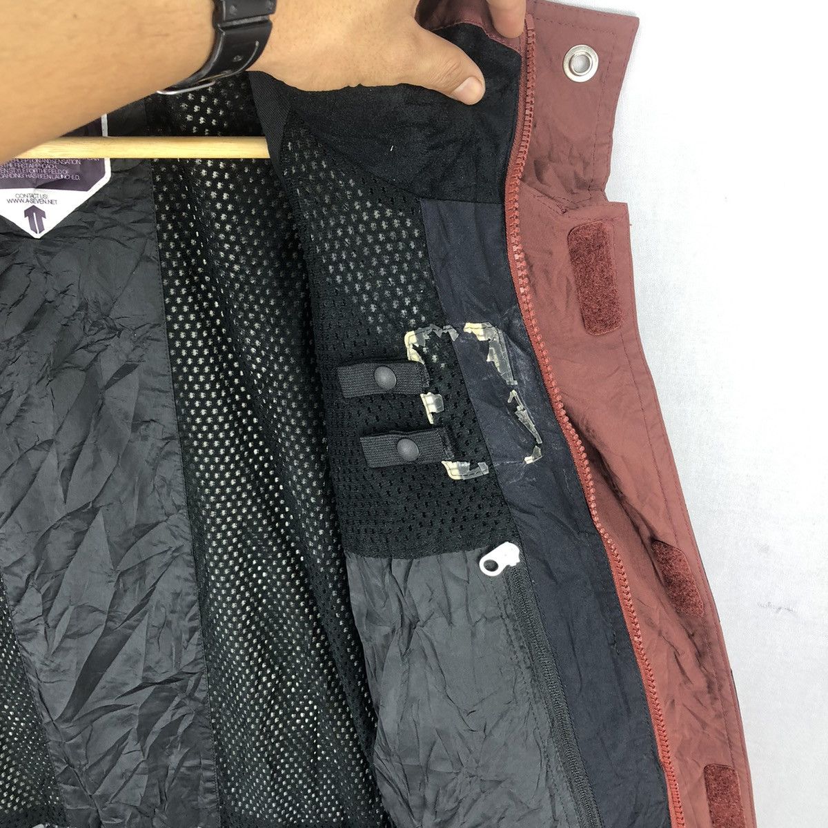 Japanese Brand Air To Ground A-Seven Snowboard Hoodie Jacket Size US L / EU 52-54 / 3 - 12 Thumbnail