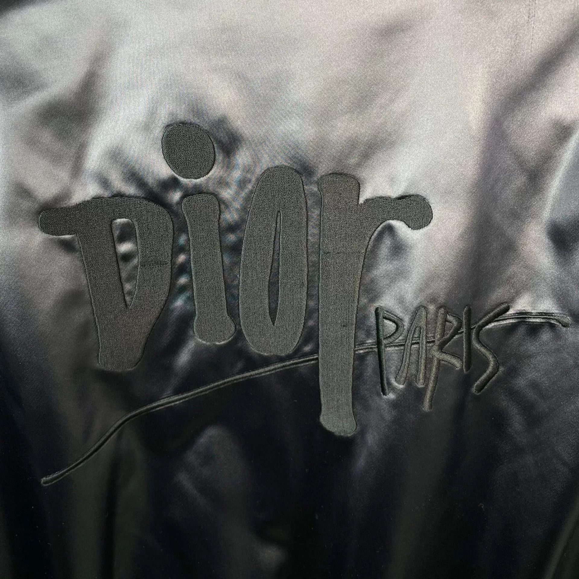 Dior Dior x Bomber Jacket Black 50 Size US M / EU 48-50 / 2 - 8 Thumbnail