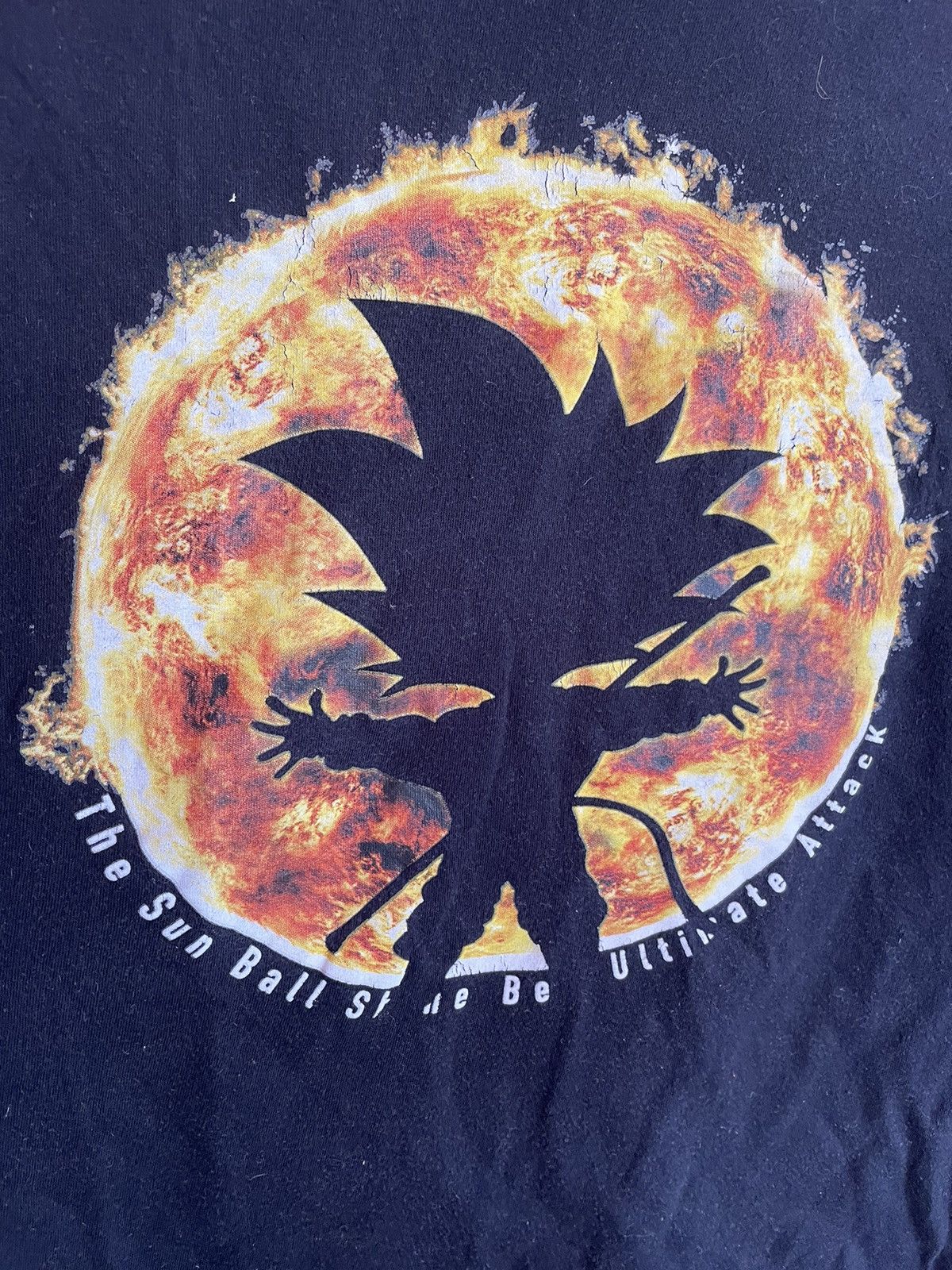 Anime × Japanese Brand Vintage Y2K Dragon Ball Z Sun Ball Big Logo T-shirt Size US M / EU 48-50 / 2 - 3 Thumbnail