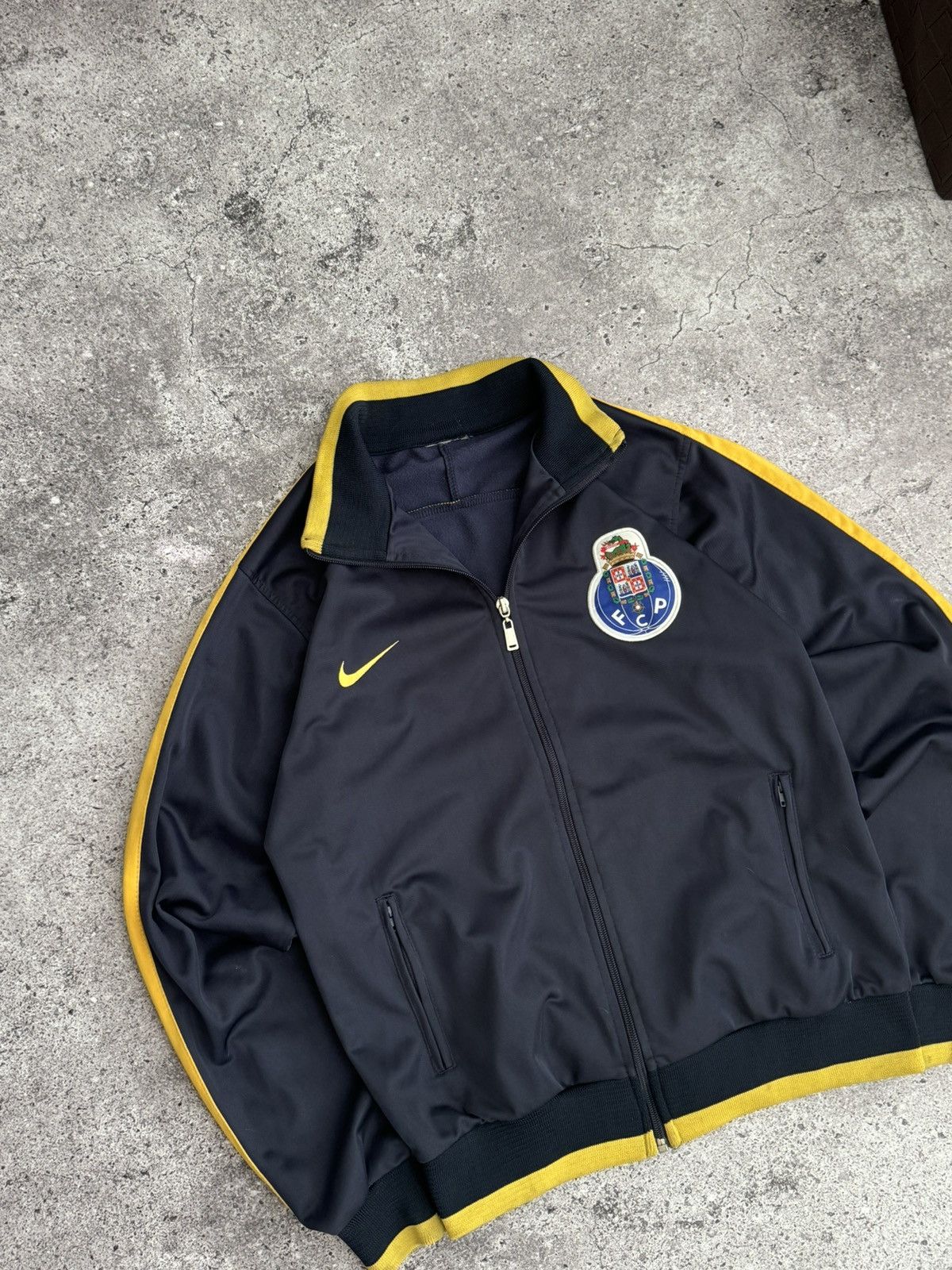 Nike × Vintage Vintage Nike FC Porto zip hoodie sport jacket Size US S / EU 44-46 / 1 - 3 Thumbnail