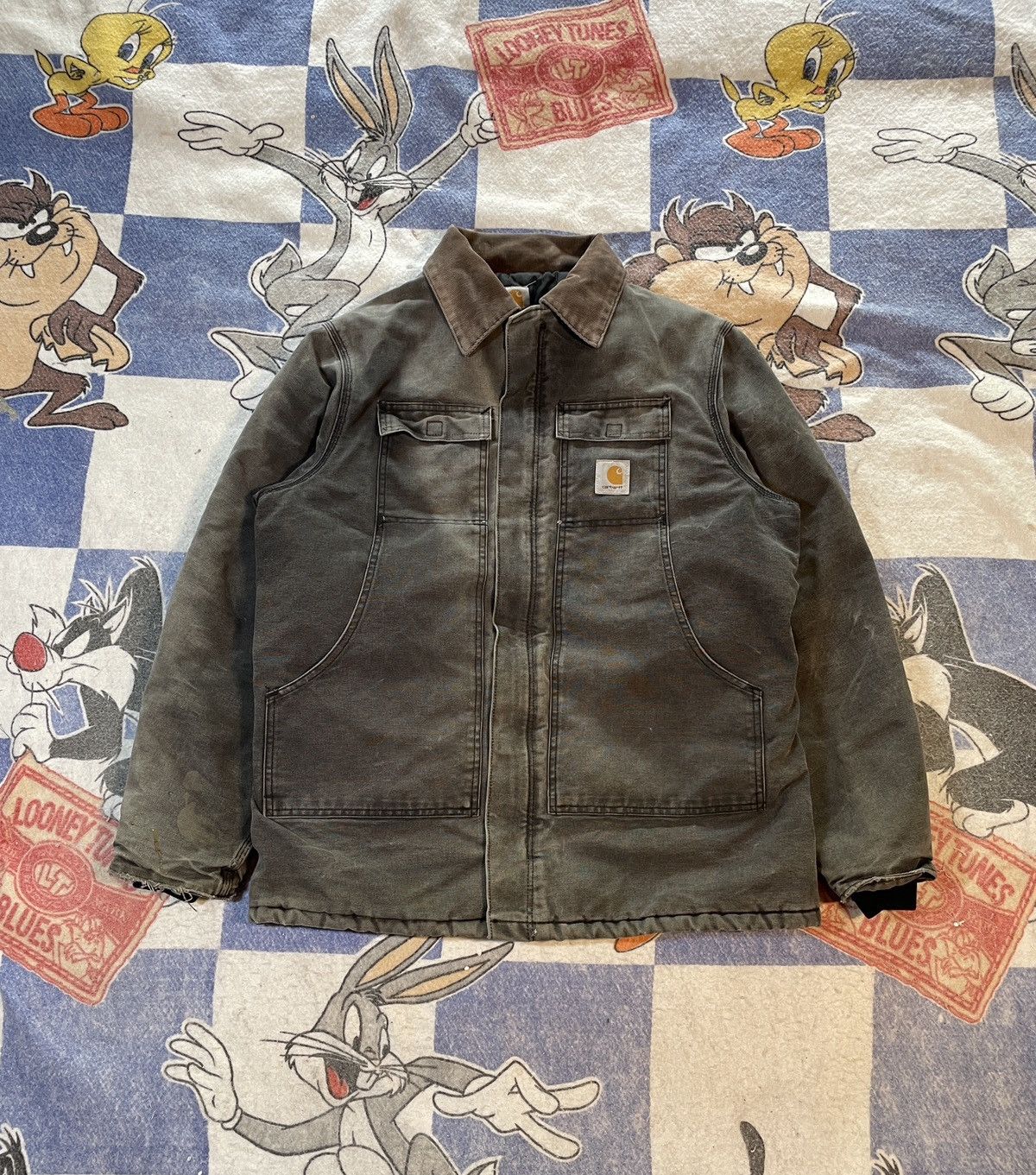 Carhartt Vintage carhartt work jacket Size US XL / EU 56 / 4 - 1 Thumbnail
