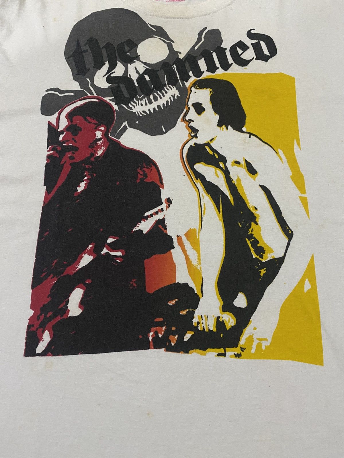 Band Tees Vintage Y2K 00s The Damned Fifth Column Punk Rocker T Shirt Size US M / EU 48-50 / 2 - 3 Thumbnail