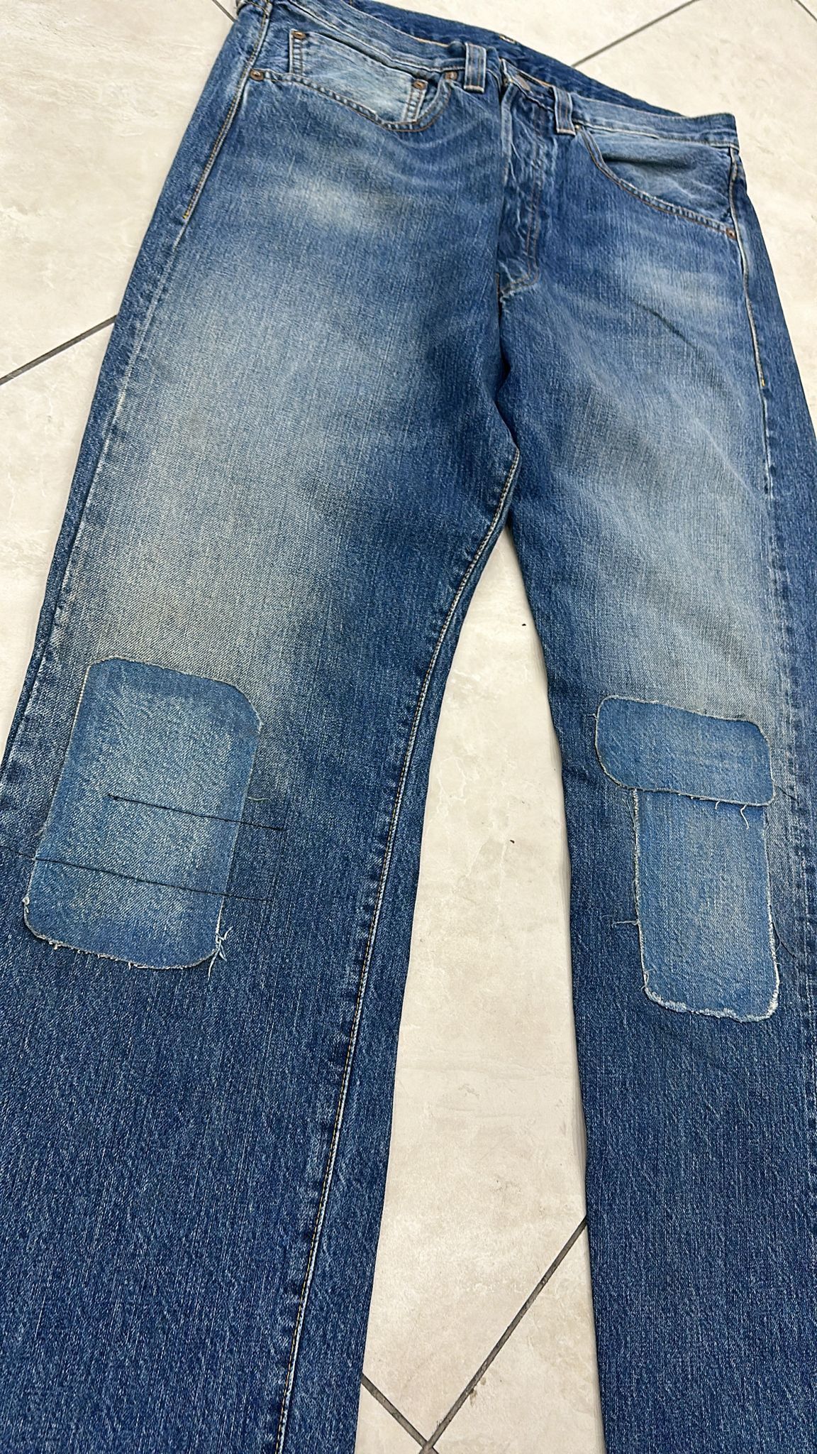 Levi's Vintage Clothing LVC Levi's Vintage Clothing 1947 501XX BigE Selvedge Jeans Size US 34 / EU 50 - 4 Thumbnail