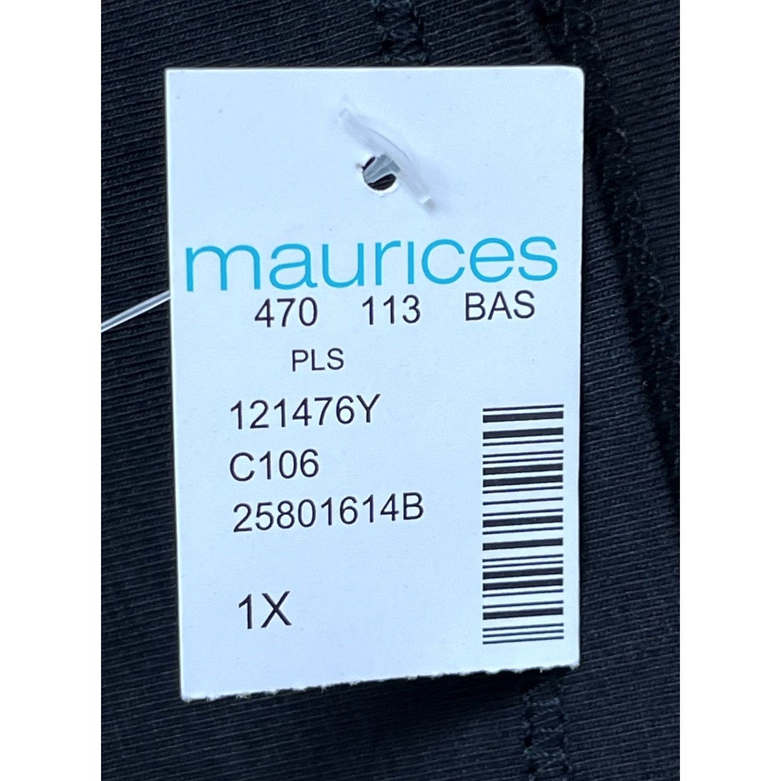 Vintage Maurices Tank Top Womens 1X Black Pullover Sleeveless V Neck Casual Comfort Shirt Adults 1X Black Tank Womens VSN? Size XL / US 12-14 / IT 48-50 - 7 Thumbnail