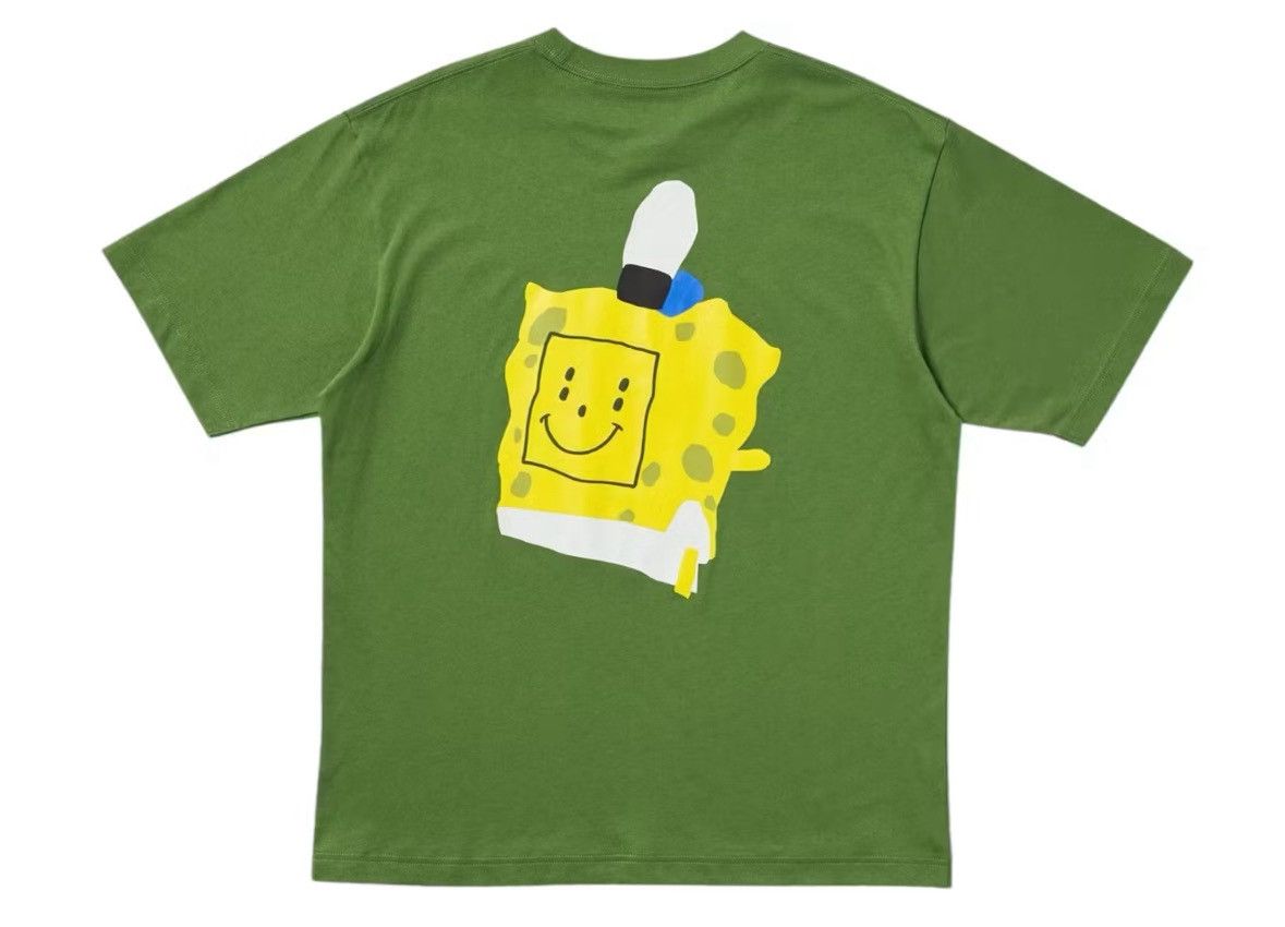 Cactus Plant Flea Market Uniqlo x CPFM Spongebob Squarepants UT Graphic T-Shirt Olive Size US XS / EU 42 / 0 - 2 Thumbnail