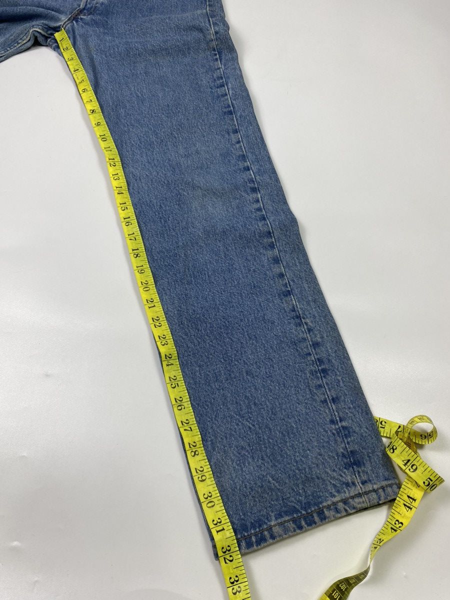 Levi's Vintage Clothing size 29x32 vintage 90s levis 501 blue jeans pant Size US 29 - 13 Thumbnail