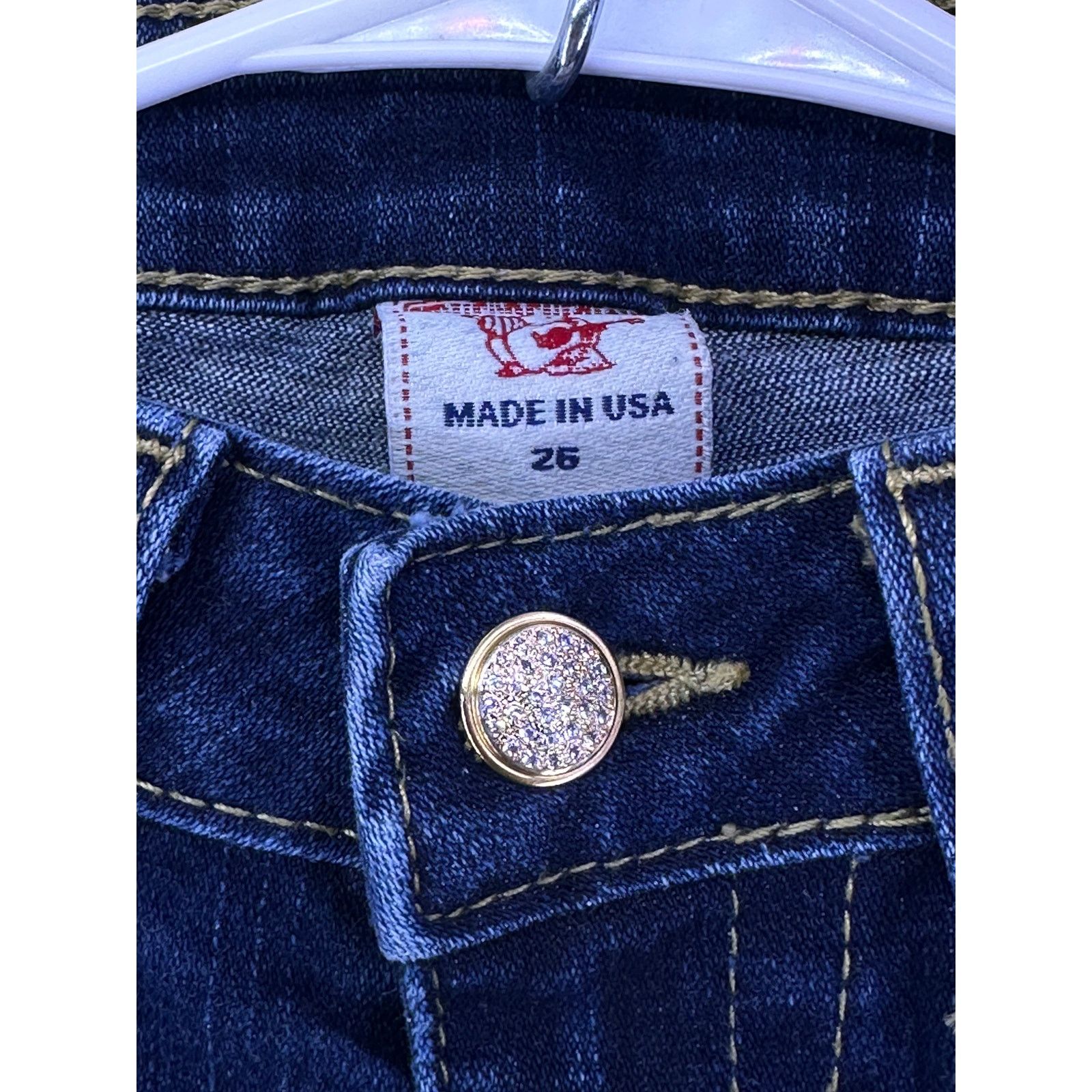 True Religion True Religion Blue Women’s Skinny Jeans Size 26 Size 26" / US 2 / IT 38 - 9 Thumbnail