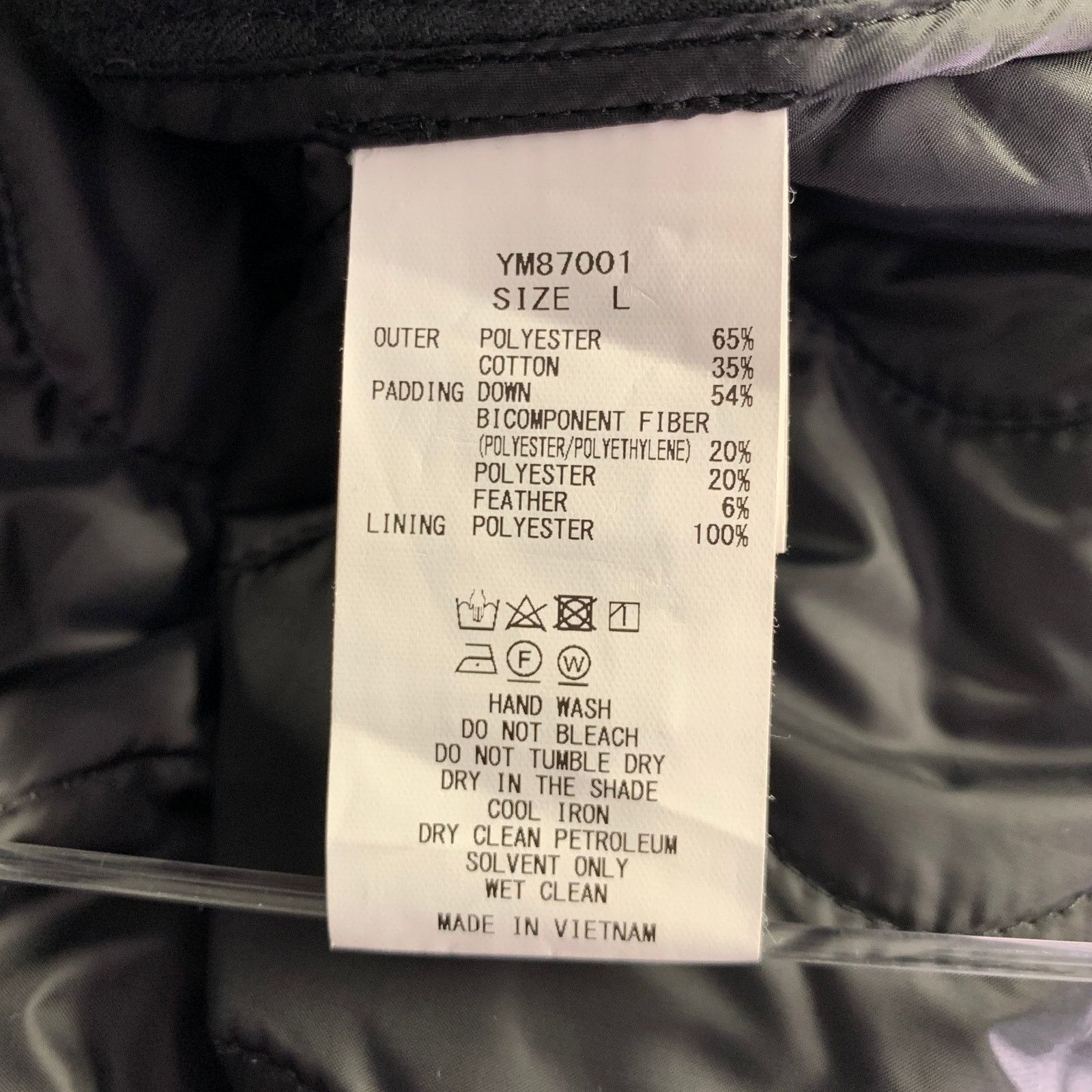 Other NORDISK Size L Black Quilted Polyester Cotton Snaps Jacket Size US L / EU 52-54 / 3 - 5 Thumbnail