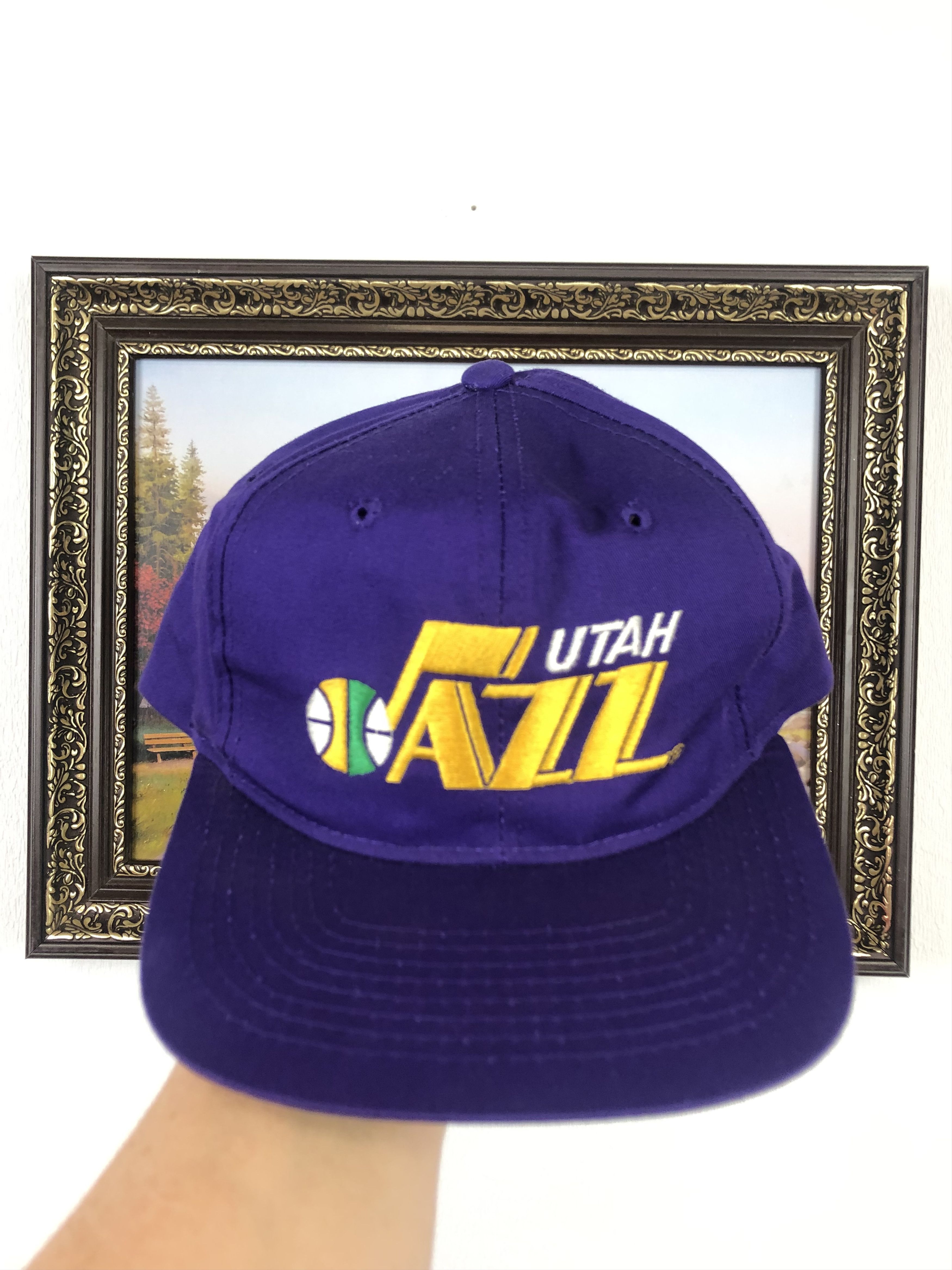 VINTAGE Utah Jazz Starter 90s Cap NBA Rare Hype