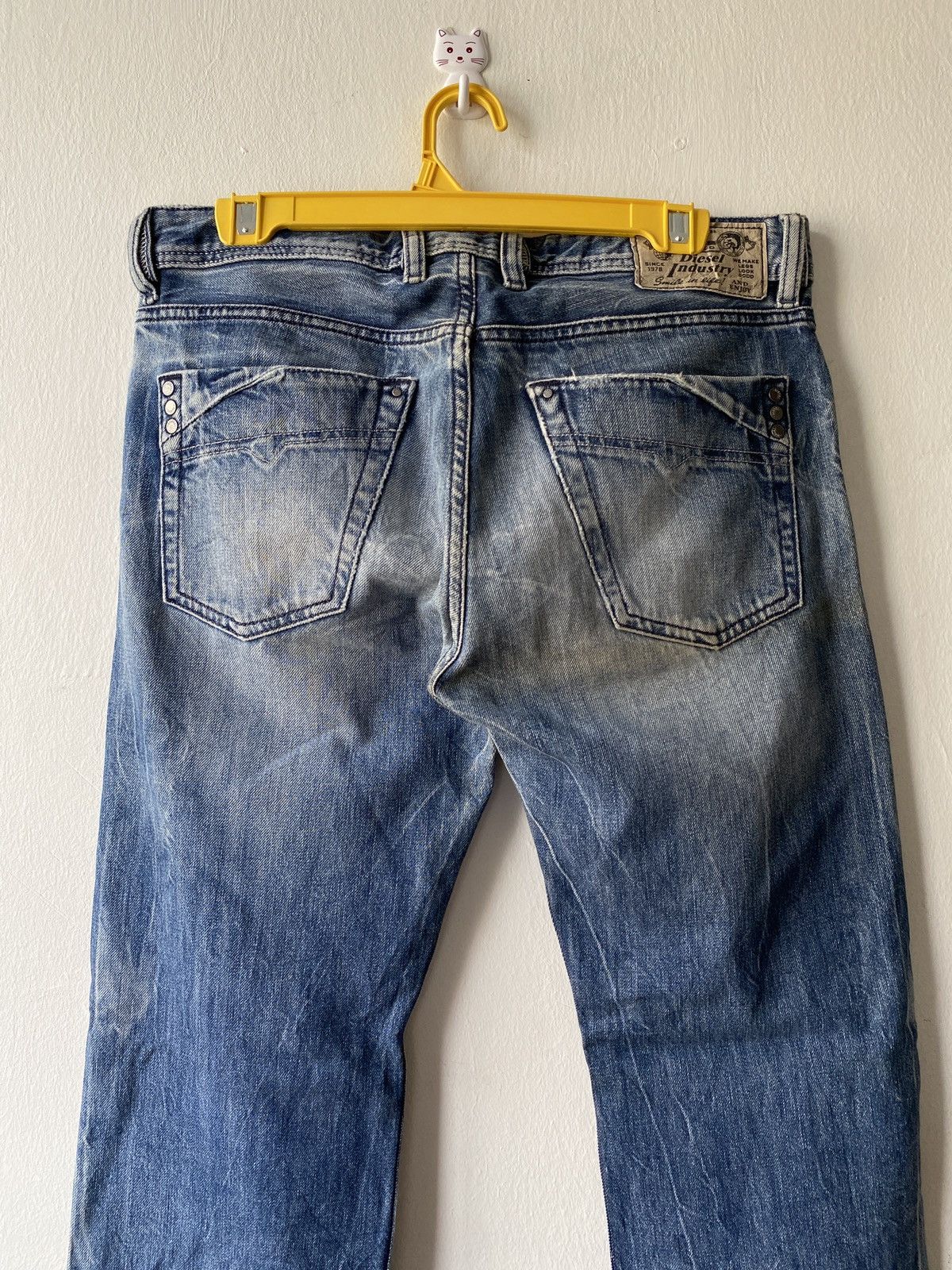 Diesel × Diesel Black Gold Diesel Mennit Distressed Denim Size US 32 / EU 48 - 11 Thumbnail
