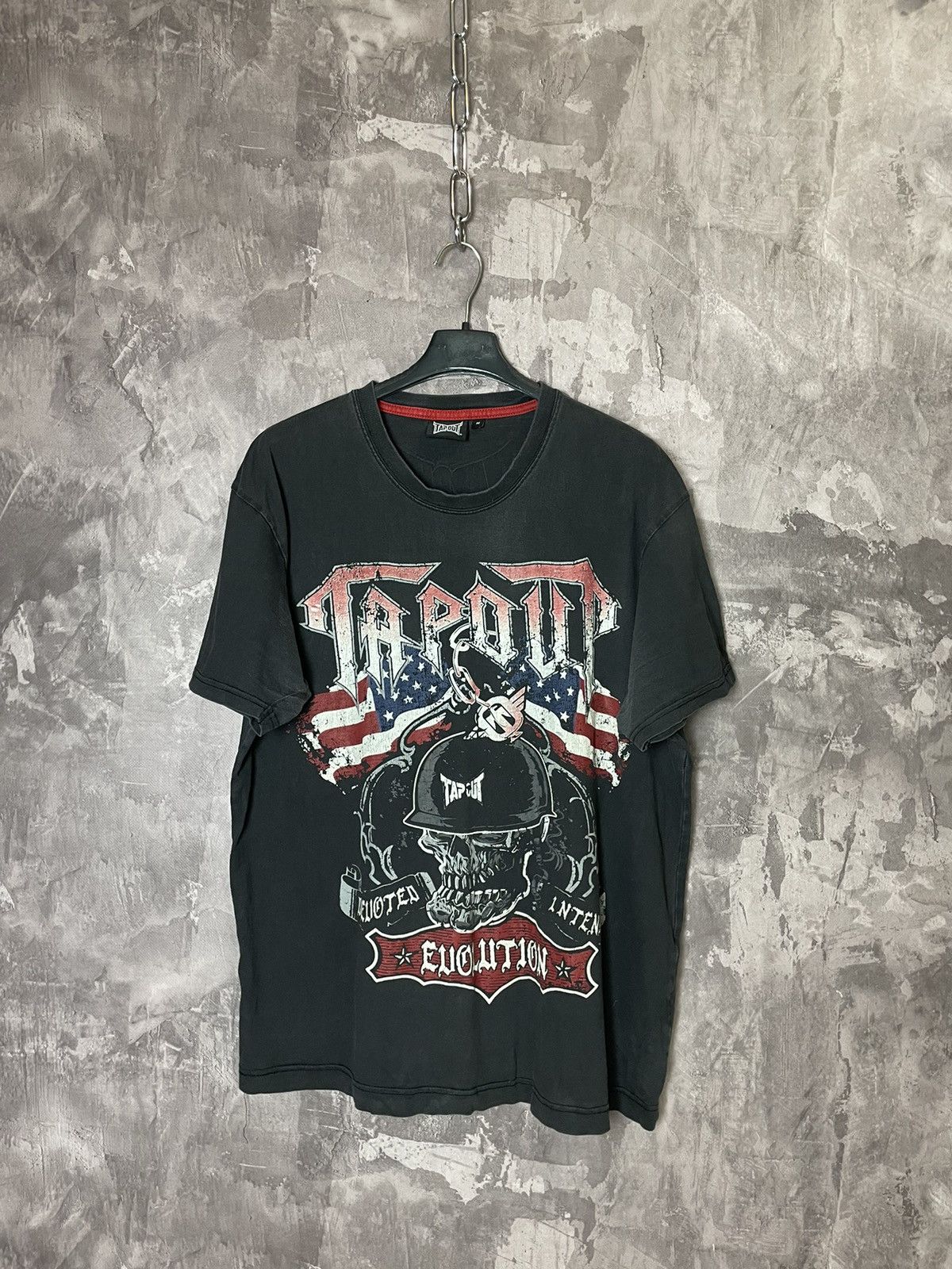 Affliction Y2K Vintage Tapout Logo T-shirt Avant Garde Casual Opium M Size US M / EU 48-50 / 2 - 1 Thumbnail