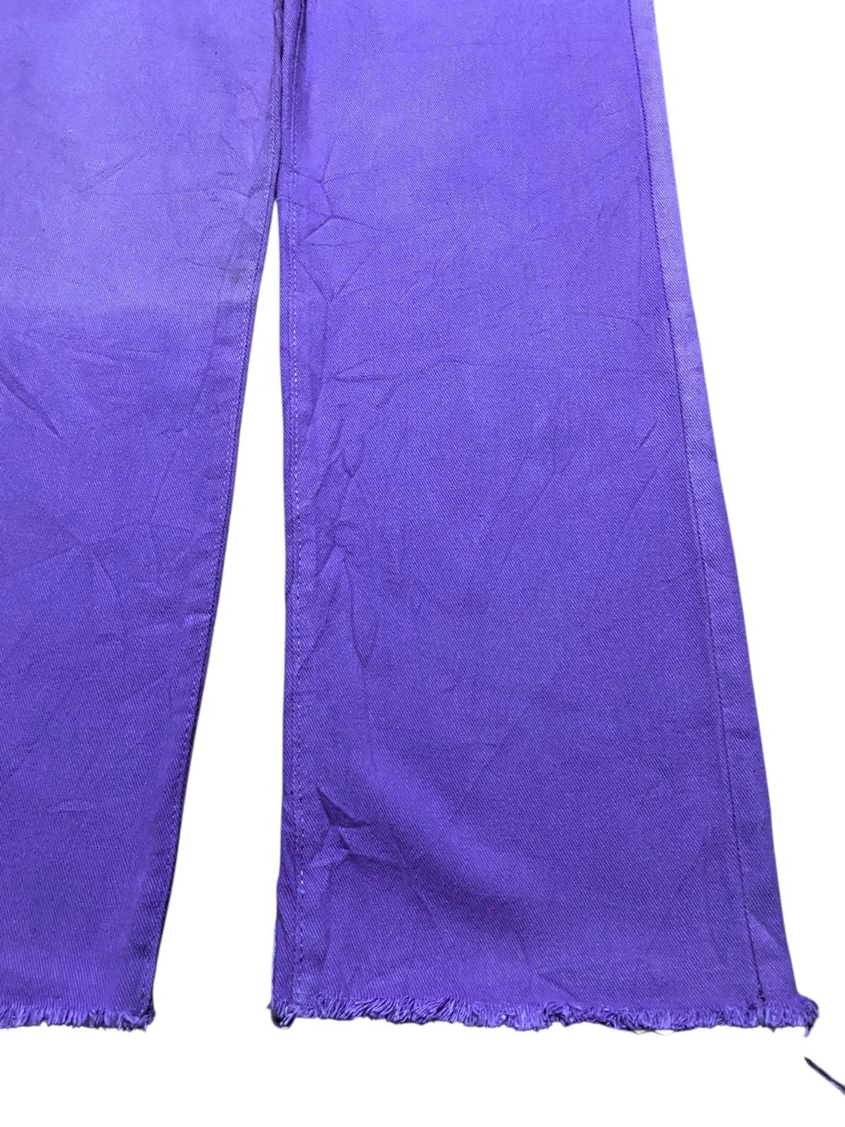 Japanese Brand Vintage Japanese Brand Faded Wash Frayer Baggy Jeans Size US 28 / EU 44 - 8 Thumbnail