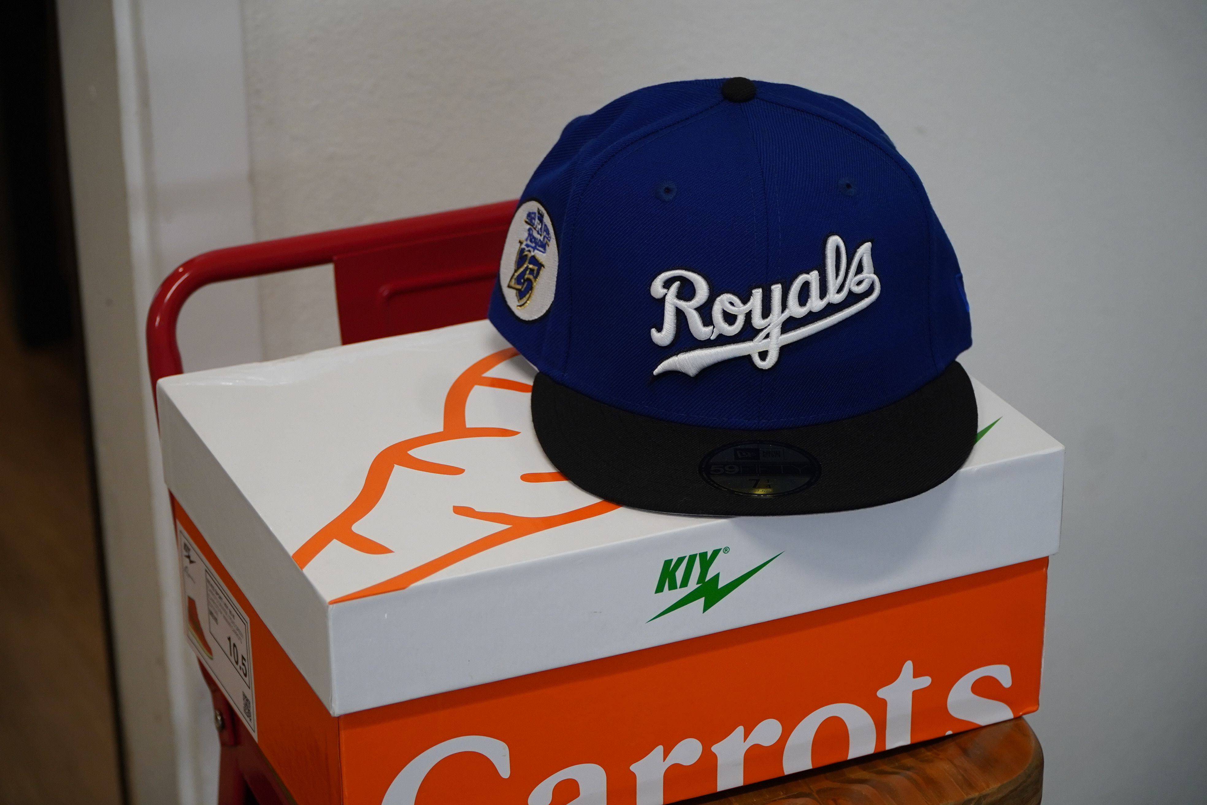 New Era Kansas City Royals New Era - 7 1/4 Size ONE SIZE - 1 Thumbnail