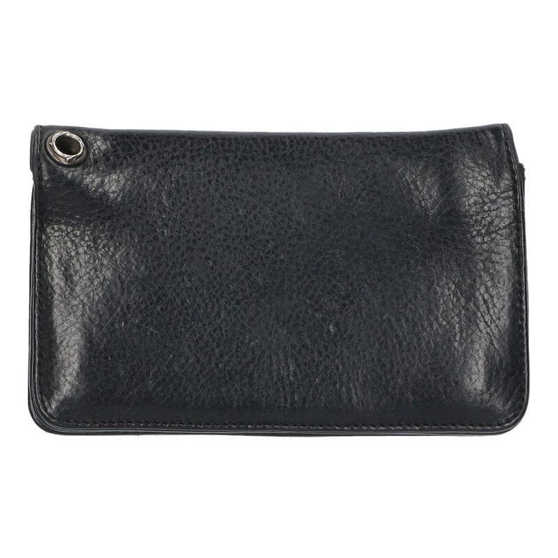 Chrome Hearts Chrome Hearts 1ZIP Cross Patch Leather Wallet Size ONE SIZE - 2 Thumbnail
