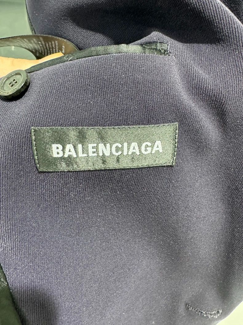 Balenciaga Balenciaga Dark Purple Oversized Blazer Size US S / EU 44-46 / 1 - 5 Thumbnail