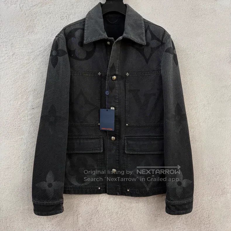 Louis Vuitton Louis Vuitton SS25 Capsule Series Full Logo Denim Jacket Size US S / EU 44-46 / 1 - 2 Thumbnail