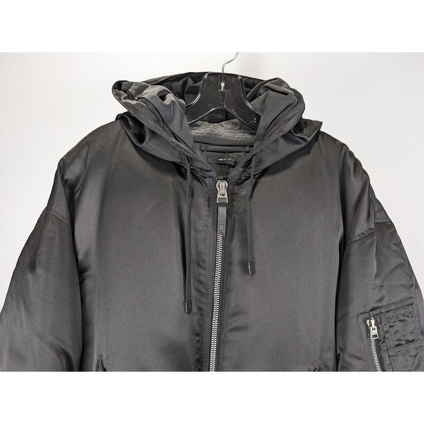 Tom Ford o1rshd1 Hooded Bomber Jacket in Black Size US M / EU 48-50 / 2 - 7 Thumbnail