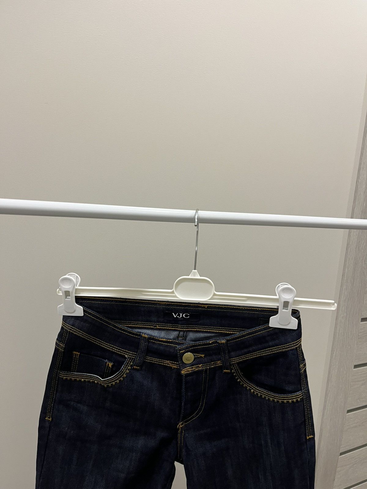 Versace Vintage Versace Jeans Couture slim leg Blue jeans 25 Size 27" / US 4 / IT 40 - 2 Thumbnail