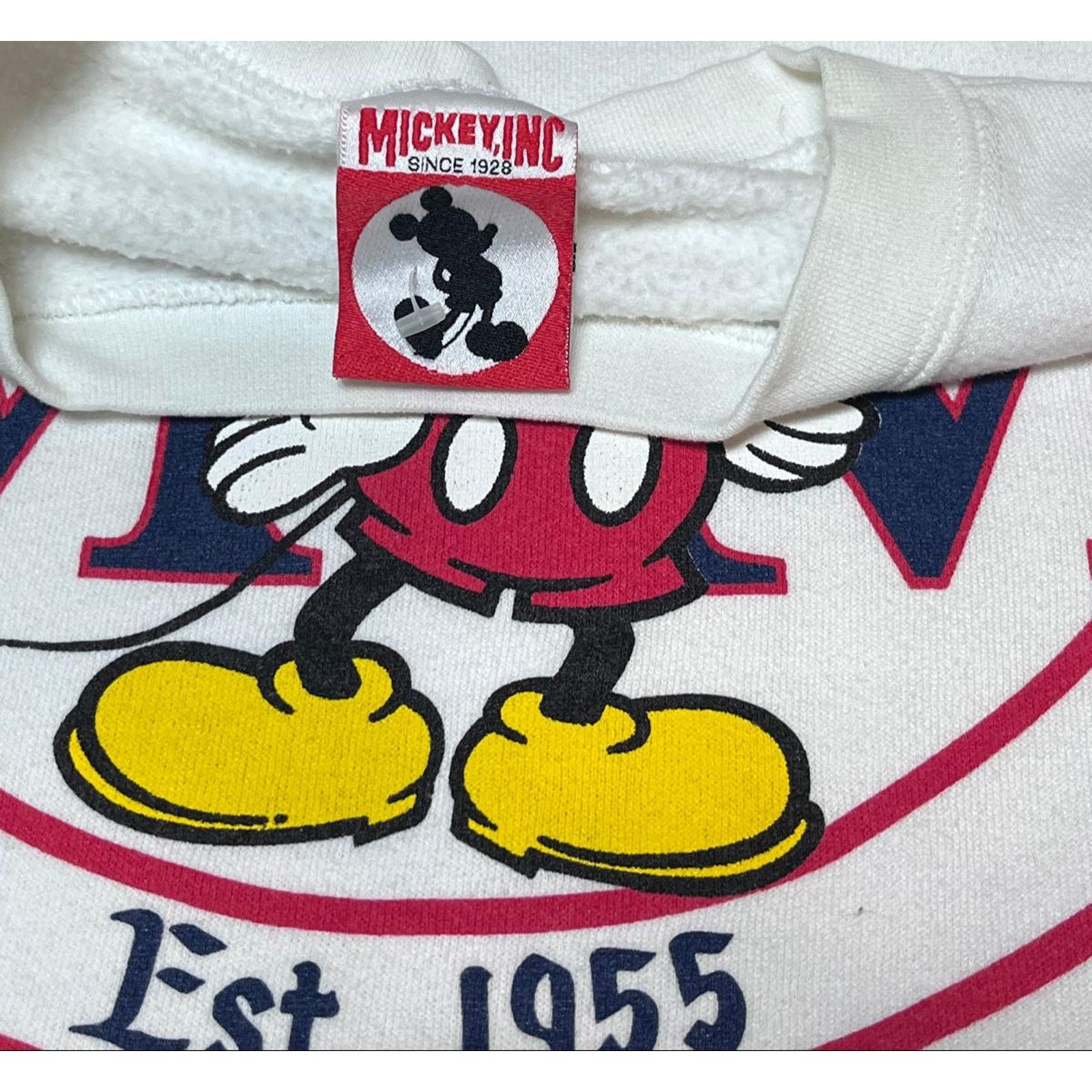 Mickey Inc 🐭 Disney "Mickey Inc" Disneyland Sweatshirt – Size L Size L / US 10 / IT 46 - 3 Thumbnail