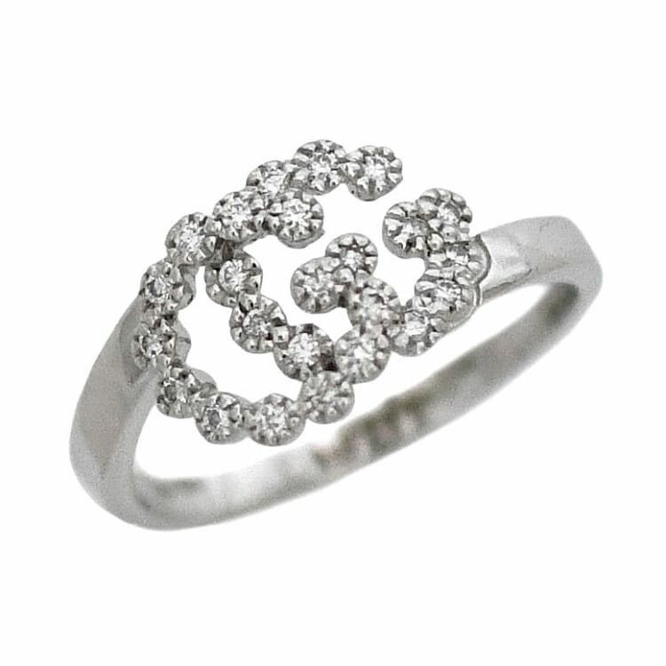 Gucci GUCCI Ring White Gold Size ONE SIZE - 1 Thumbnail