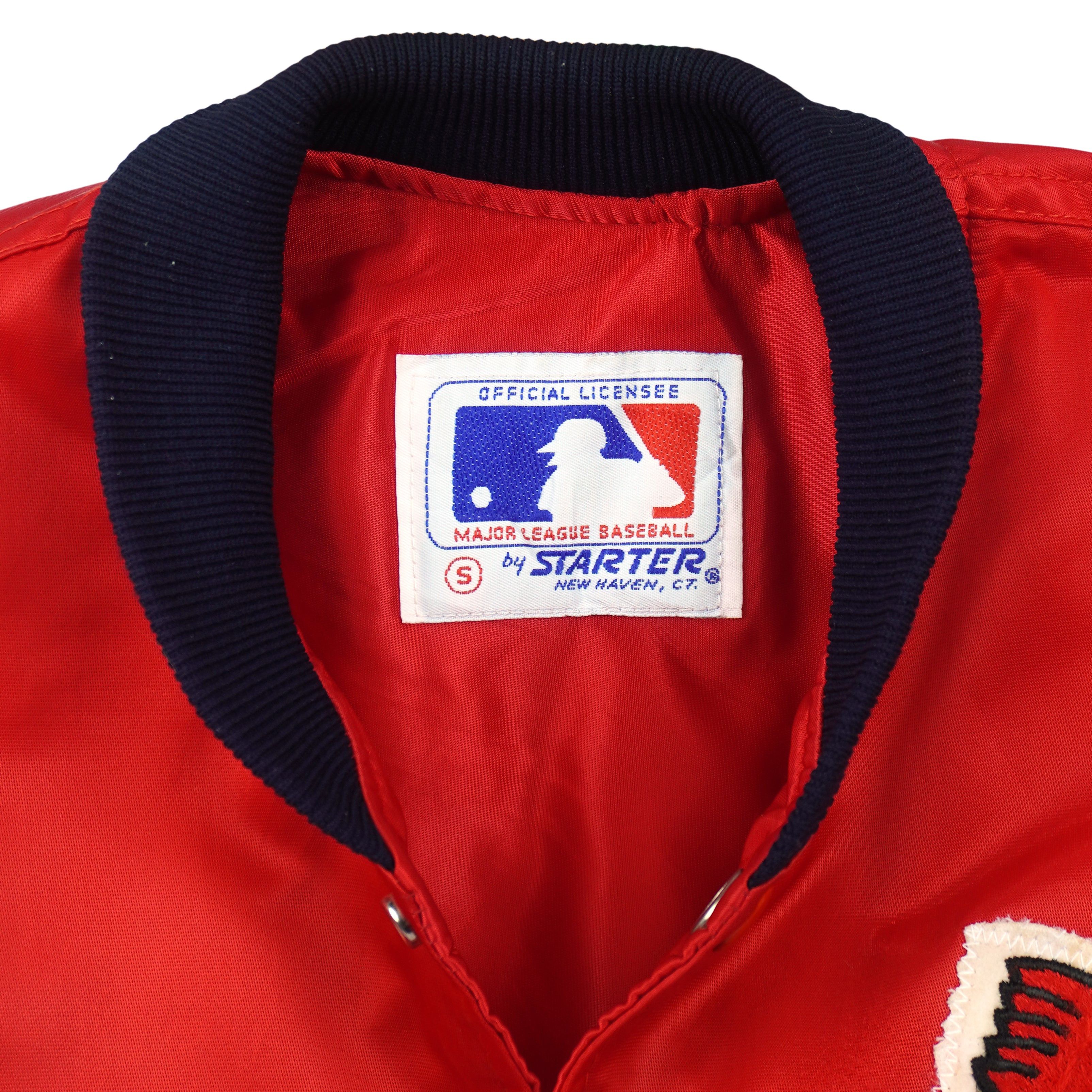 Starter St. Louis Cardinals Big Logo Satin Jacket 1990s Size US S / EU 44-46 / 1 - 4 Thumbnail