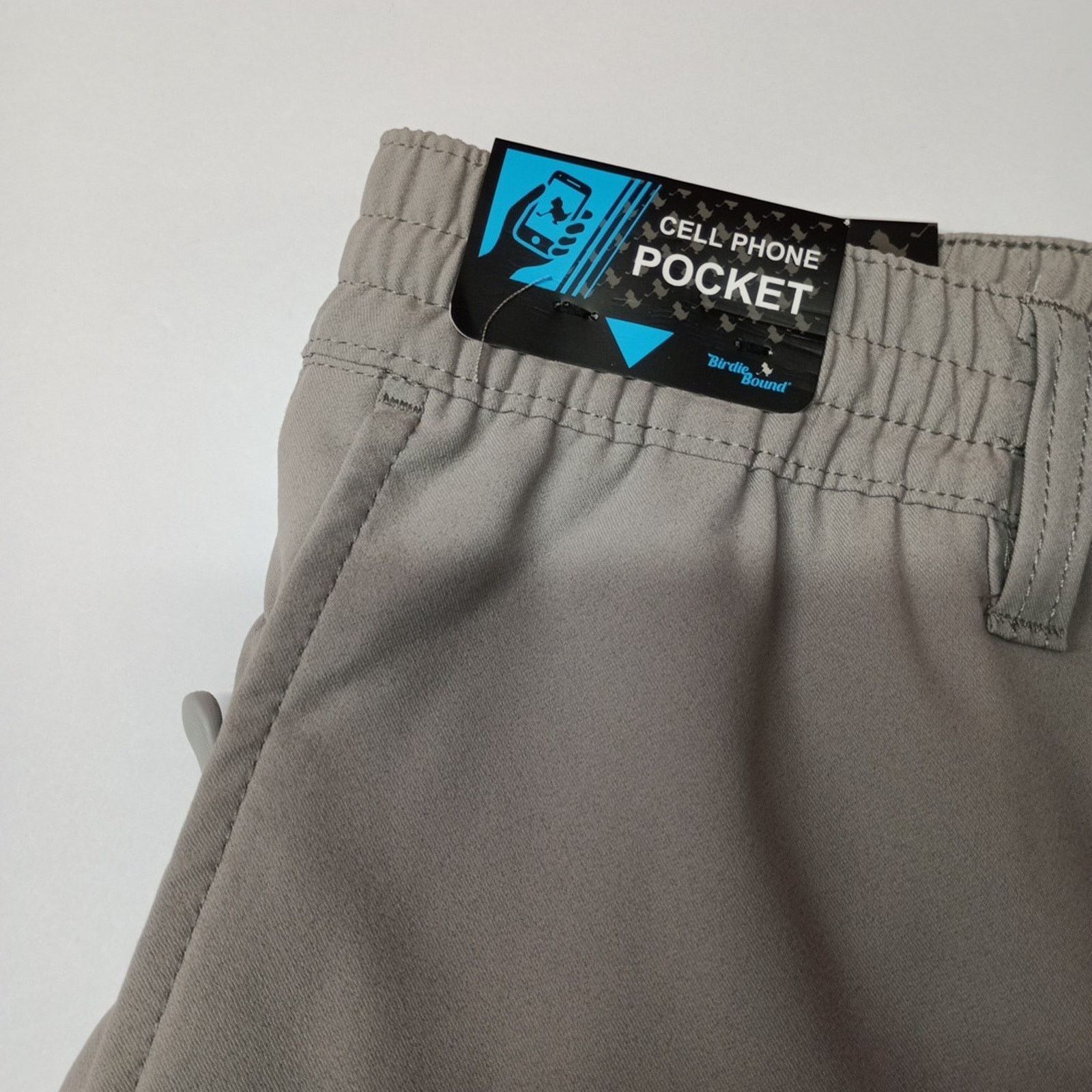 Other Birdie Bound Golf Joggers Men's XL Gray Stretch Drawstring Size US 38 / EU 54 - 8 Thumbnail