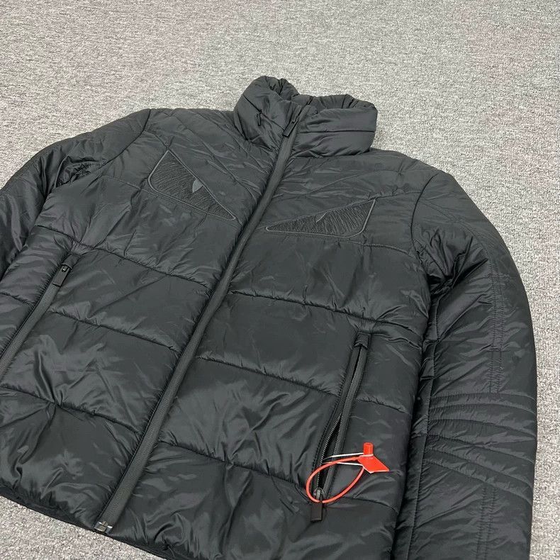 Fendi Black Puffer Jacket 46-2508