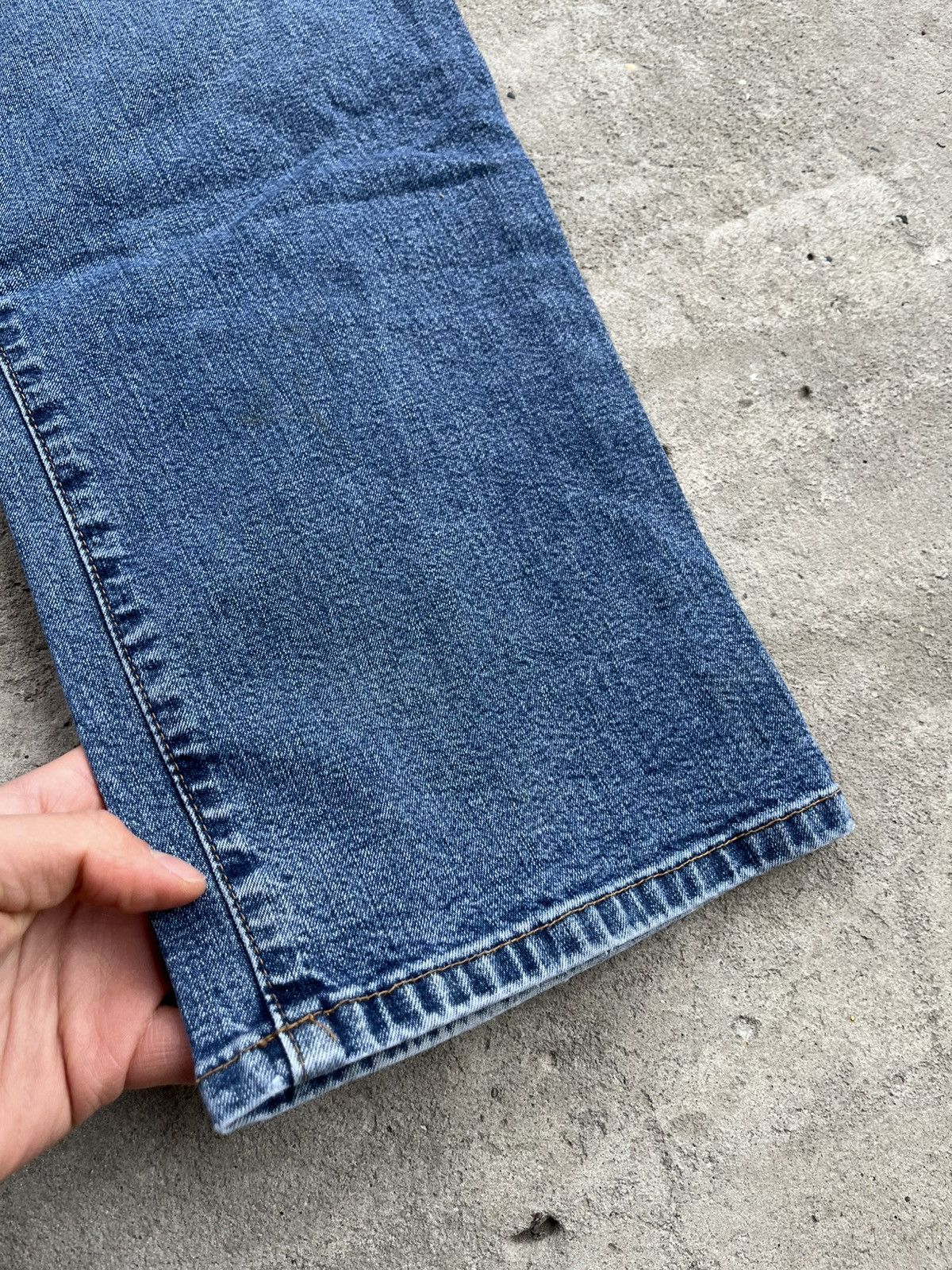 Dolce & Gabbana × Japanese Brand D&G Vintage Dolce & Gabbana Distressed Denim Straight Jeans Size US 32 / EU 48 - 23 Thumbnail