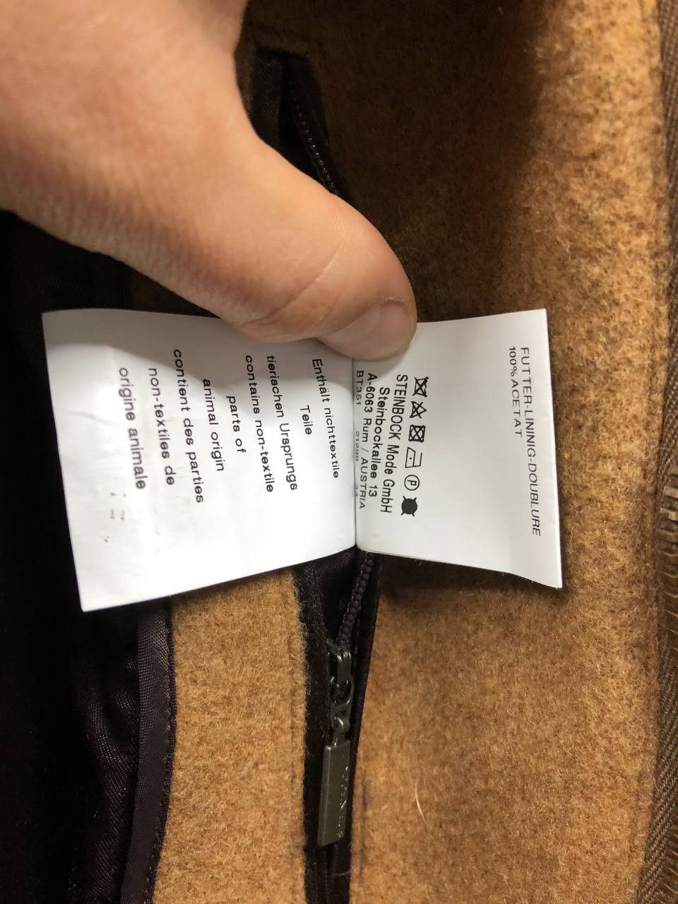 Other SteinBock international mens long coat USA 48 / XL -XXL Size US XL / EU 56 / 4 - 22 Thumbnail