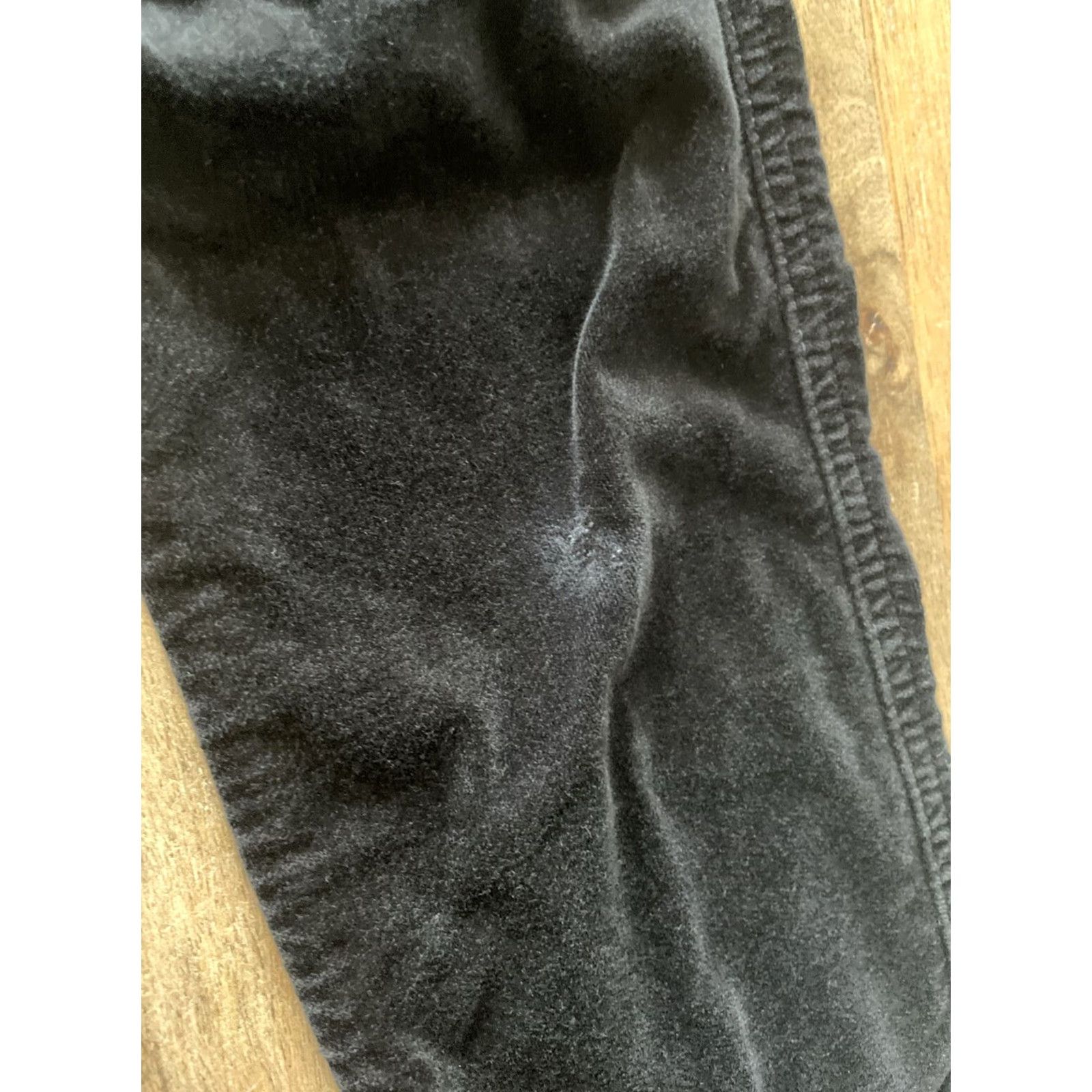 J Brand J. Brand Zion Skinny Jeans Womens 25 Black Velvet Velour Pants ViNTAGE? (No) 26x29? Wait. Sorry. Size 42" / US 20 - 7 Thumbnail