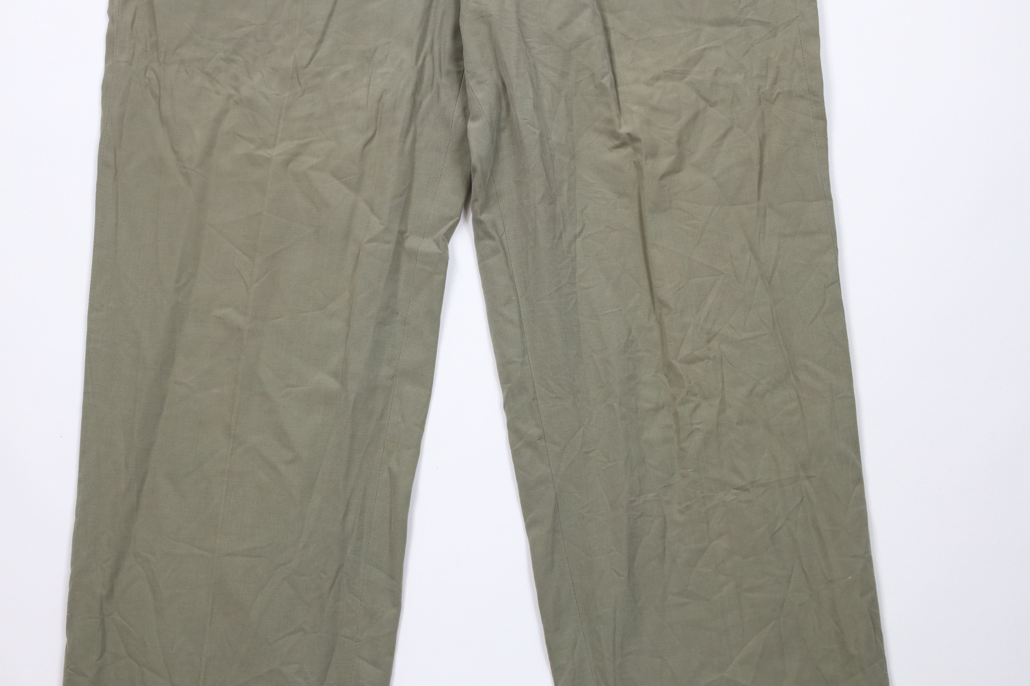 Vintage Vintage 50s Streetwear Rayon Gabardine Wide Leg Pants USA Size US 36 / EU 52 - 3 Thumbnail
