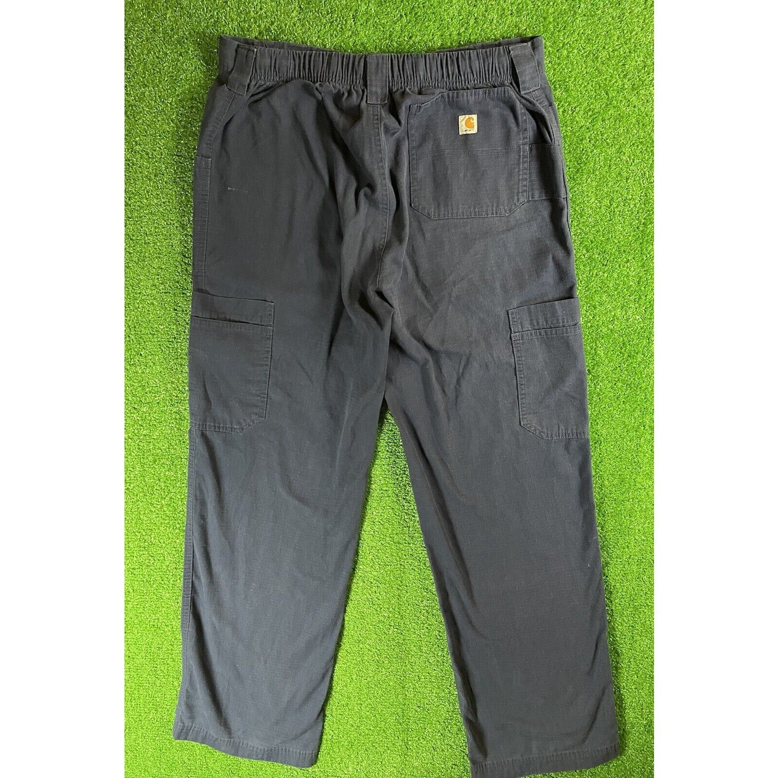 Carhartt Vintage Y2K Carhartt Blue Cotton Medium 31 Easy Pants USA Size US 31 - 4 Thumbnail