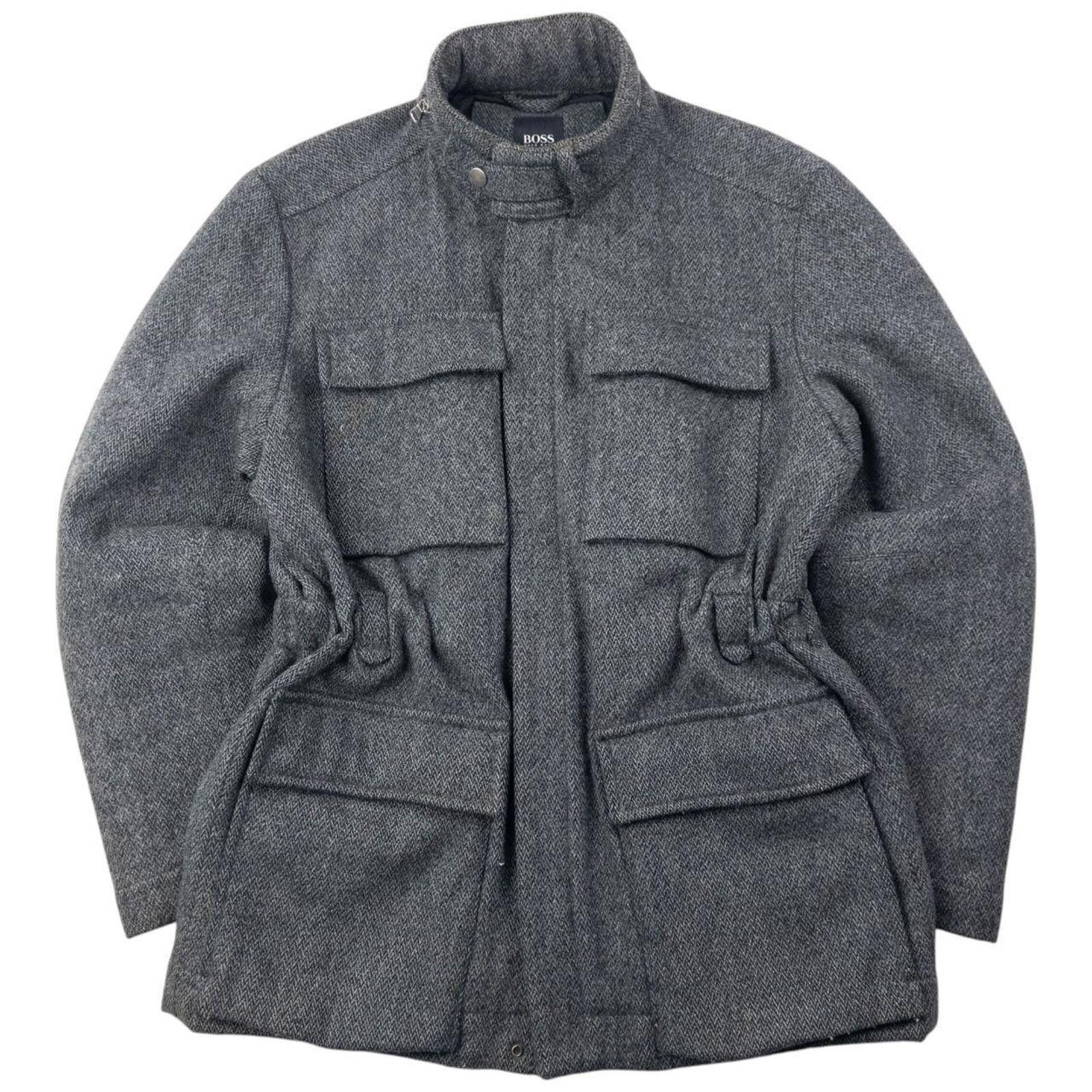 Hugo Boss Vintage 2000s Hugo Boss Multi Pocket Wool Jacket Size M Size US M / EU 48-50 / 2 - 1 Thumbnail