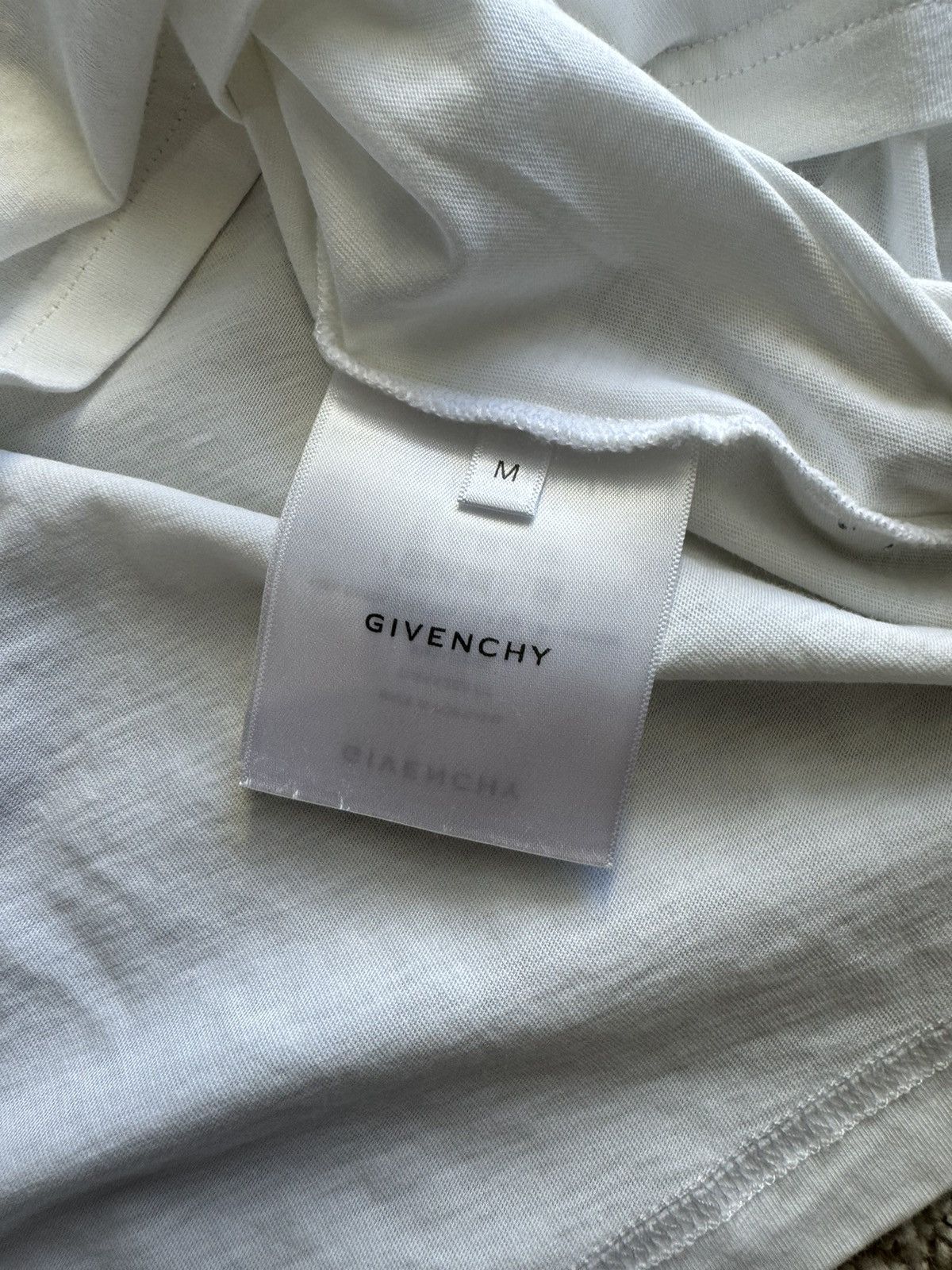 Givenchy Givenchy Paris White T-Shirt Size US XL / EU 56 / 4 - 3 Thumbnail