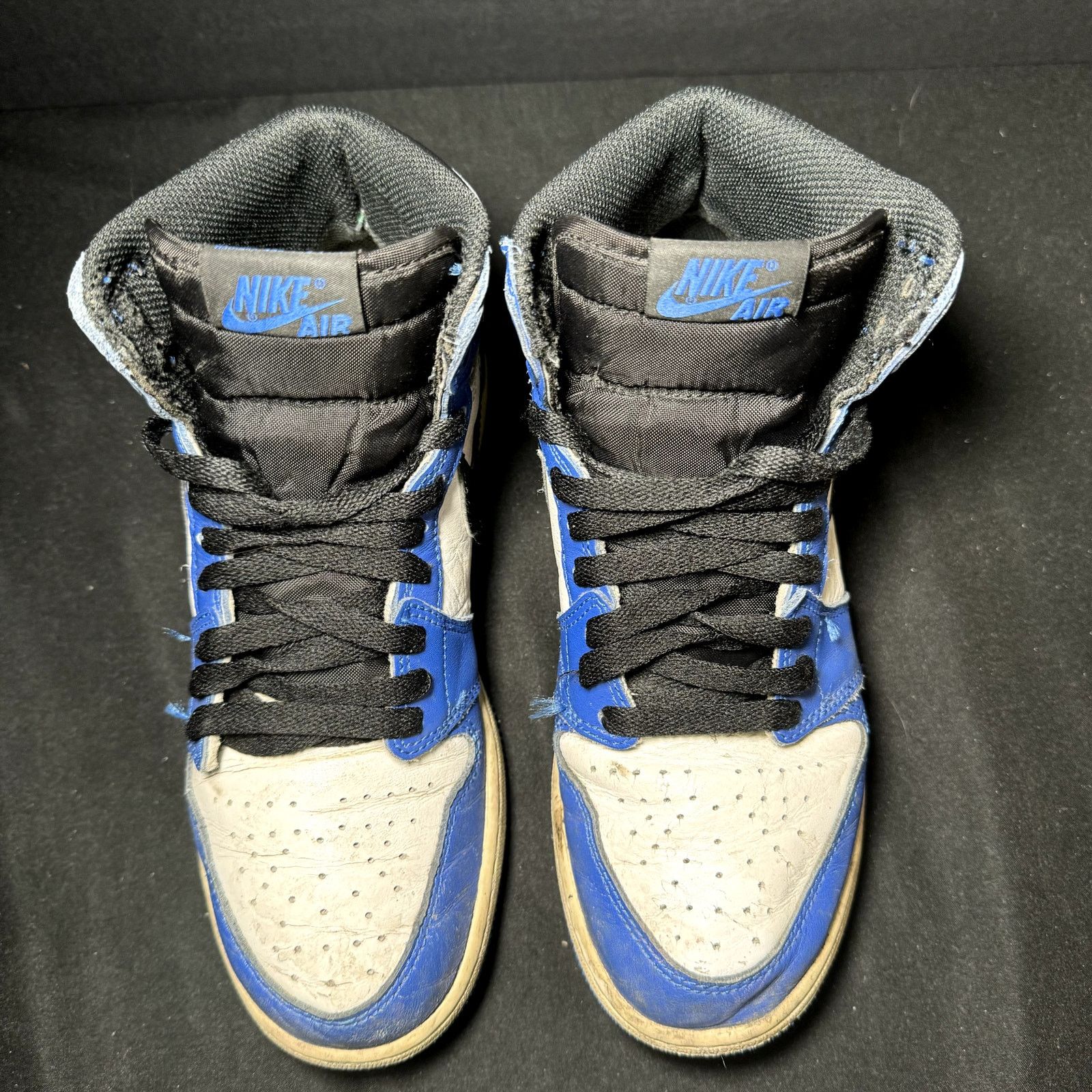 Jordan Brand × Nike Nike Air Jordan 1 Retro High OG BG Game Royal Men's - Size 6 Size US 6 / EU 39 - 4 Thumbnail