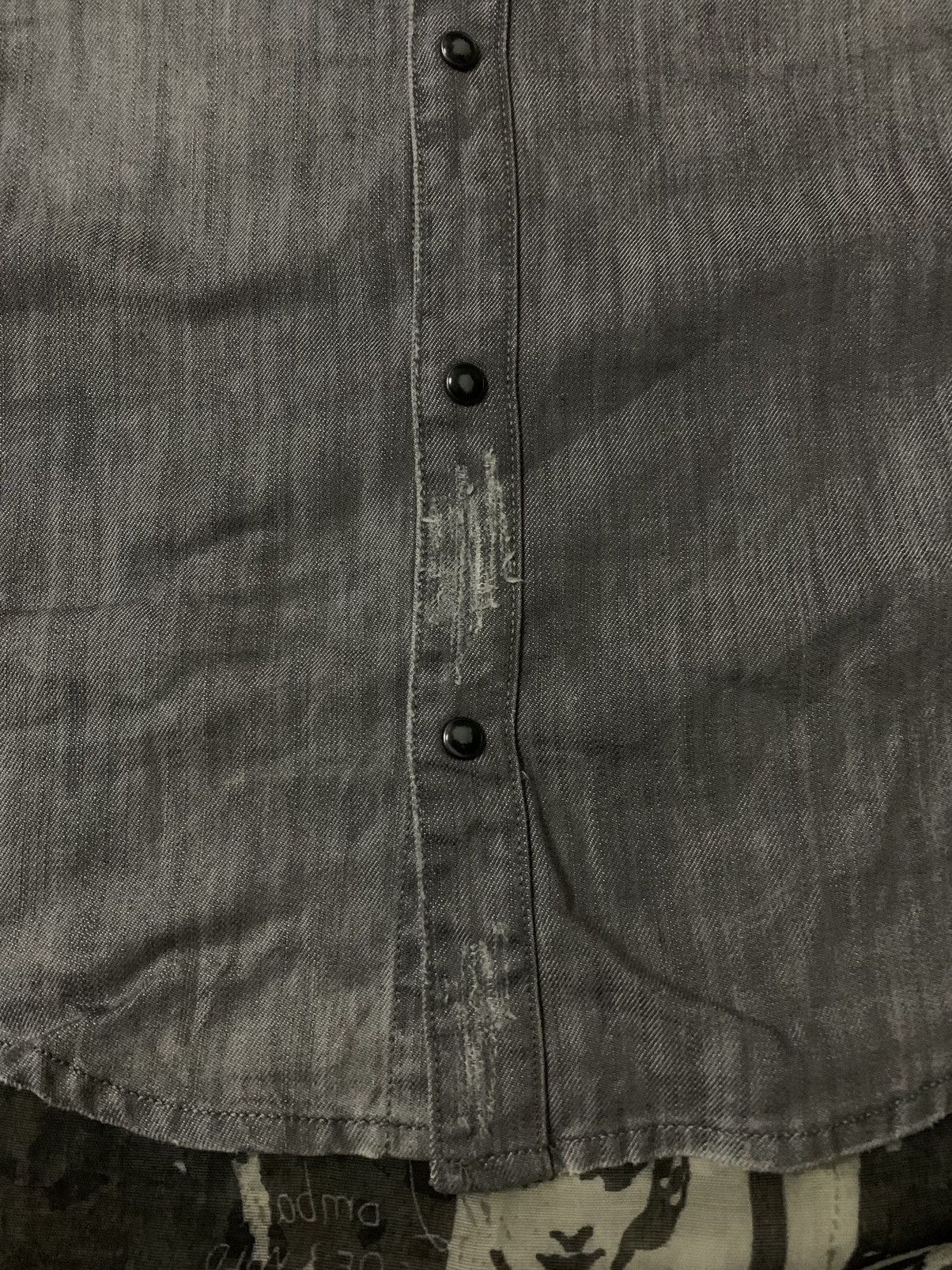 Allsaints 💥Allsaints Western Ripped Denim Size US S / EU 44-46 / 1 - 3 Thumbnail