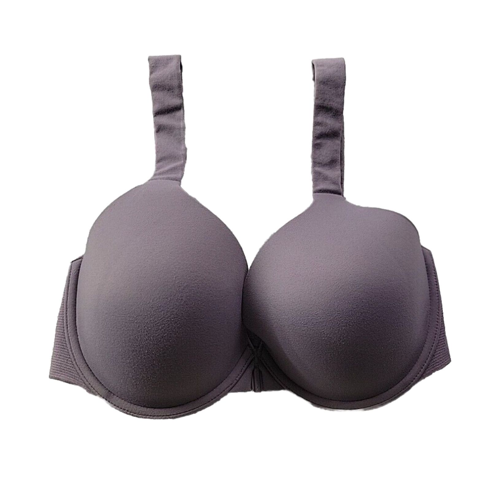 Spanx Spanx 34DD BRA-LLELUJAH Bra Front Closure Comfort Mauve Purple Underwired Lined Size ONE SIZE - 1 Preview