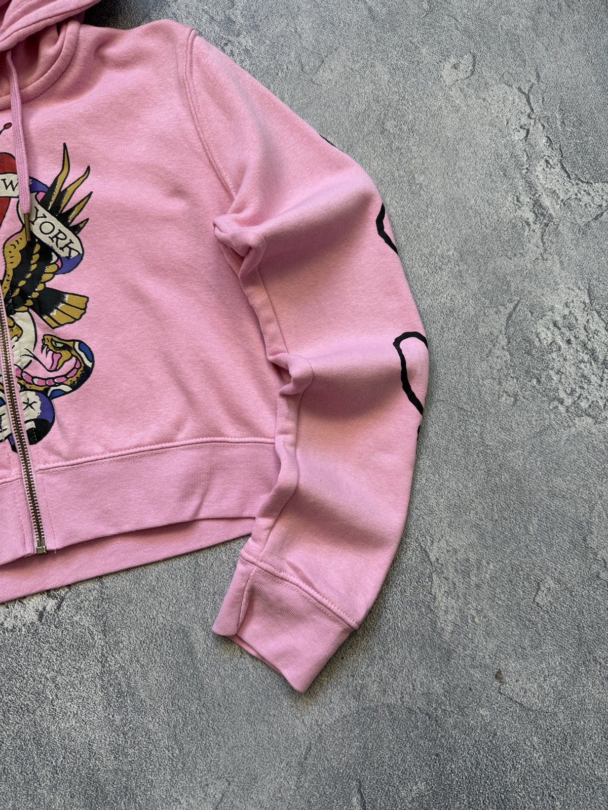 Ed Hardy Ed hardy zip up hoodie y2k veryrare Size L / US 10 / IT 46 - 5 Thumbnail