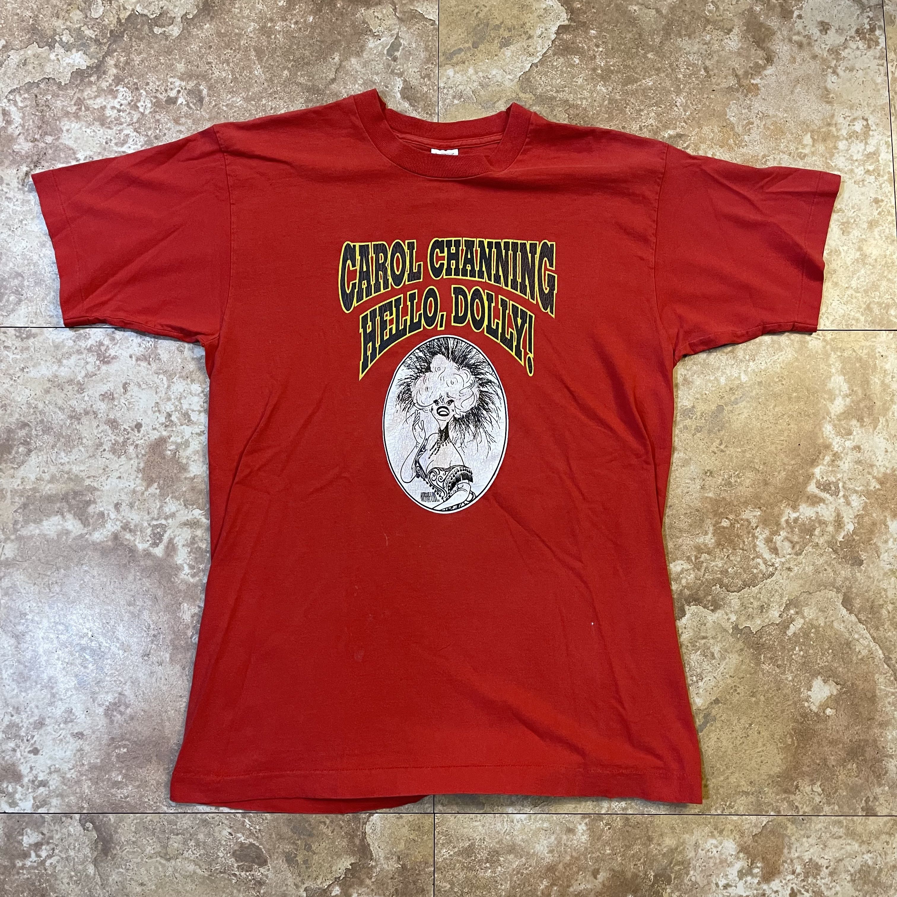 Vintage Vintage 90s Carol Channing Hello, Dolly! T-shirt Size US L / EU 52-54 / 3 - 1 Thumbnail