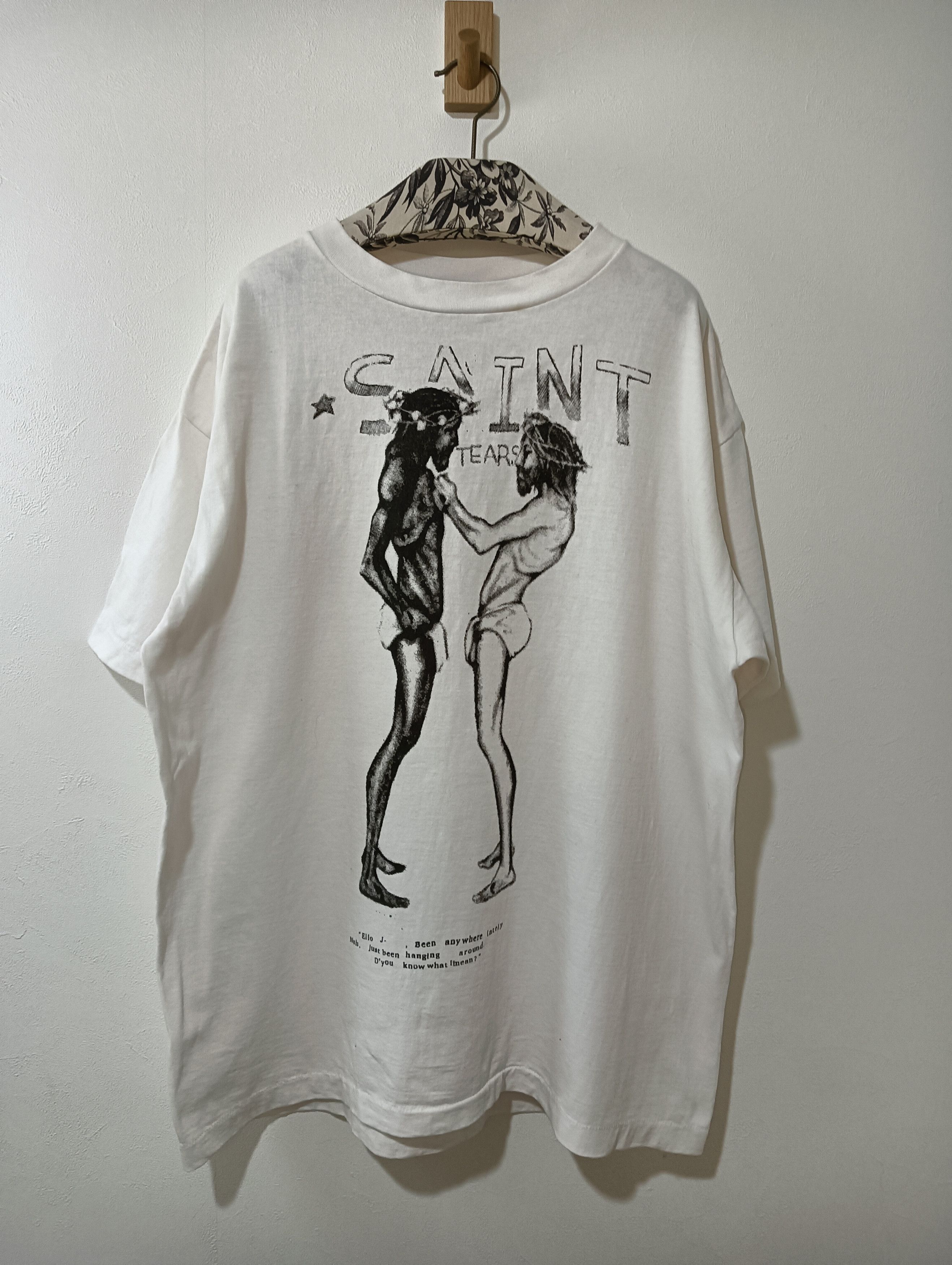 DENIM TEARS × Saint Michael Saint Tears Tee Size US XL / EU 56 / 4 - 1 Thumbnail