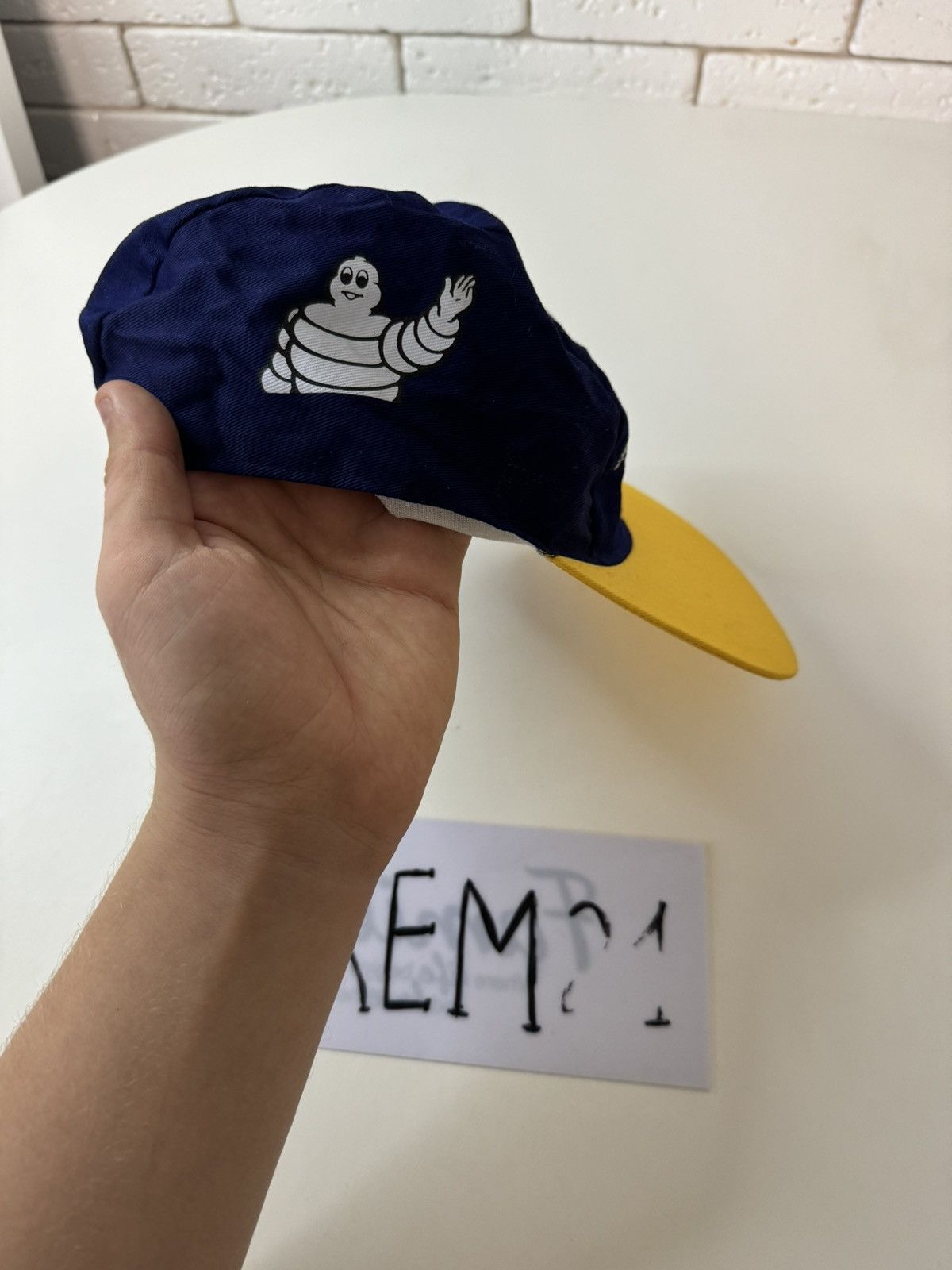 Vintage Michelin cap hat Size ONE SIZE - 3 Thumbnail