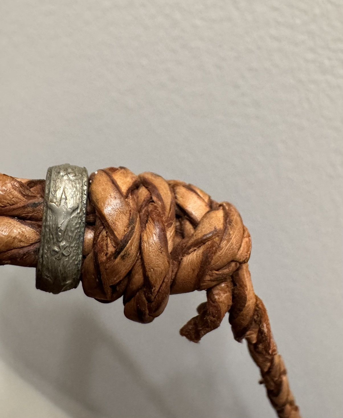 Native Native Leather & Snakeskin handmade belt Size ONE SIZE - 8 Thumbnail