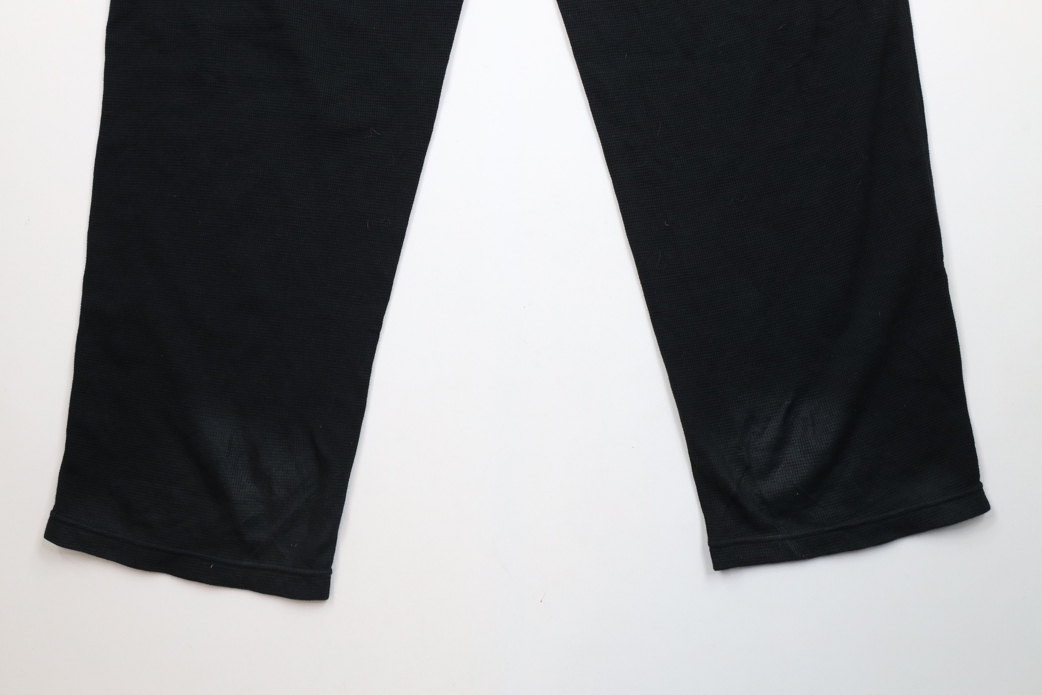 Ralph Lauren × Vintage Vintage Ralph Lauren Waffle Knit Wide Leg Pants Black Size US 36 / EU 52 - 13 Thumbnail