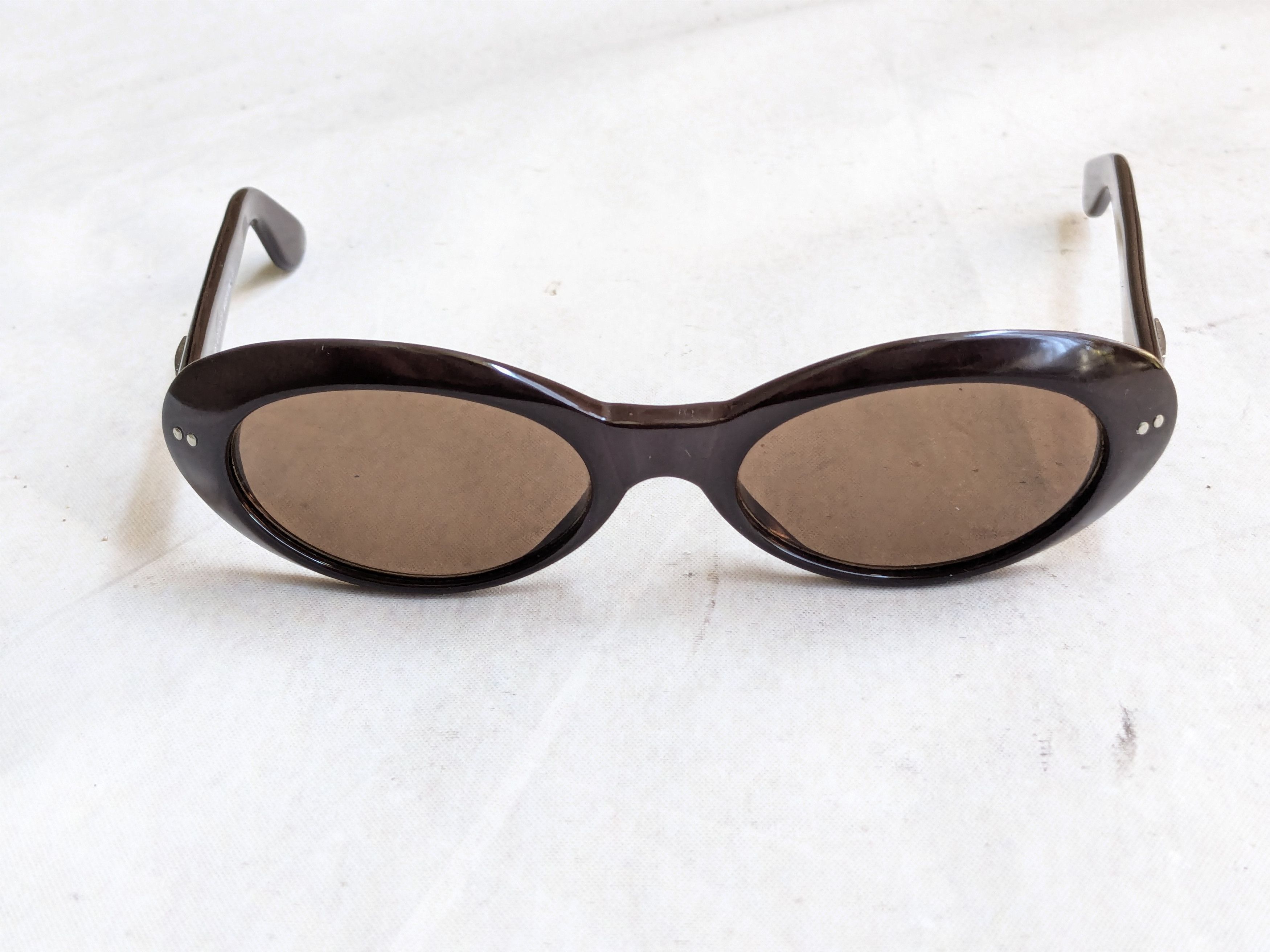 Gucci × Vintage Gucci Sunglasses GG2413/N/S Brown Y2K Oval Size ONE SIZE - 5 Thumbnail
