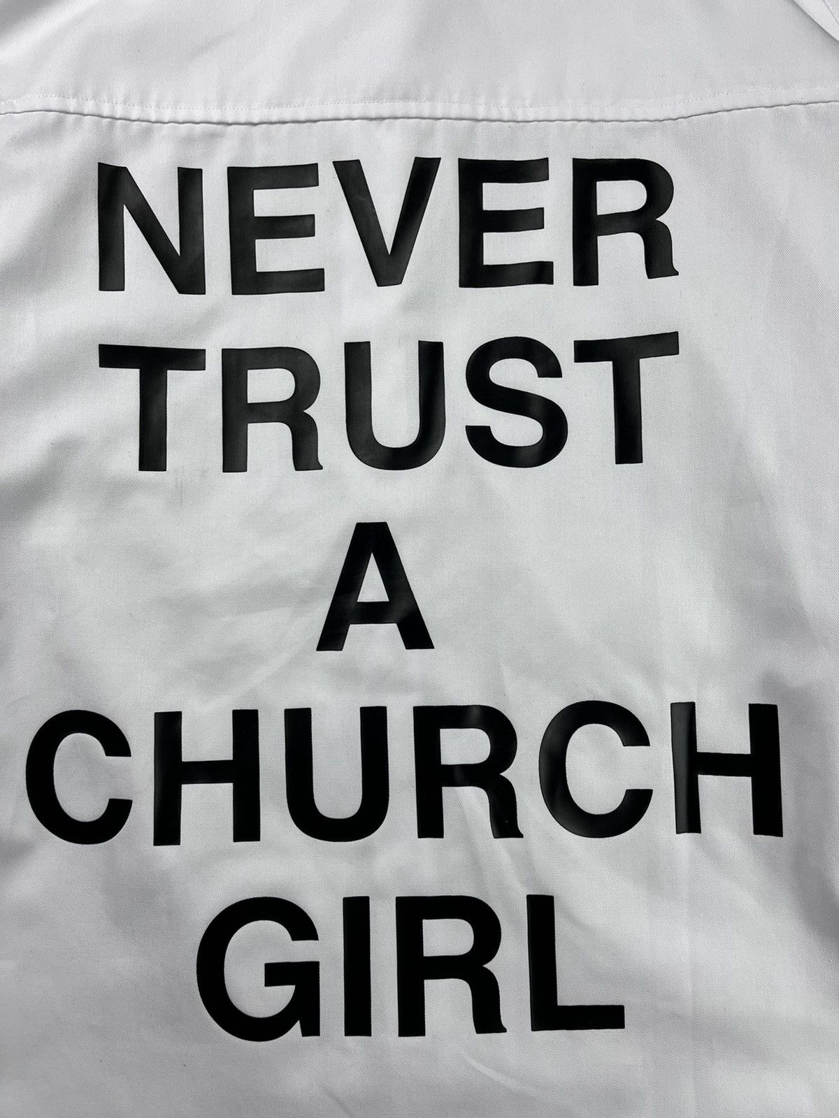 トップス Hood By Air- Never Trust A Church girl M Hood By Air Hood by air SS16 never trust a church girl