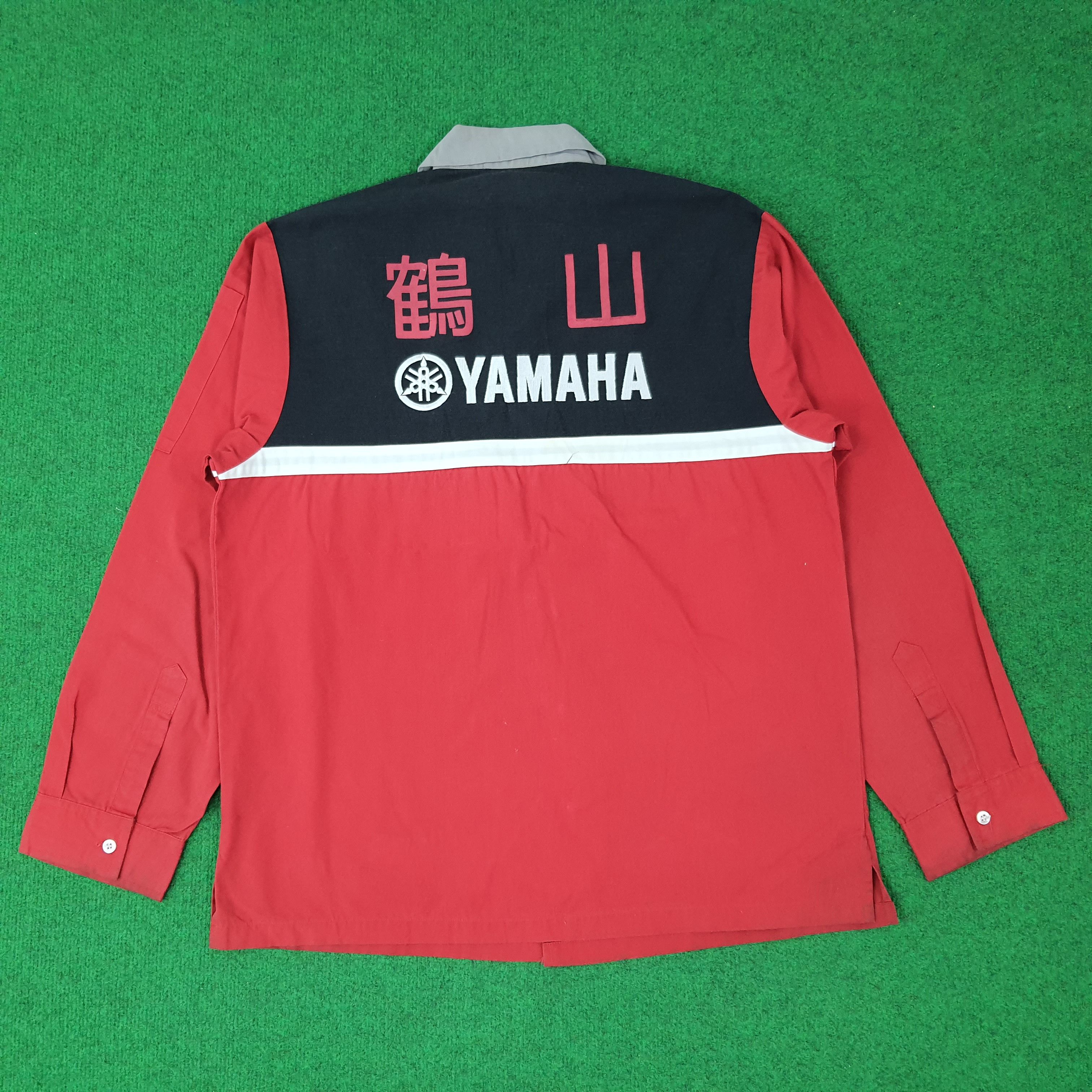 Yamaha Vintage YAMAHA Sports Motorcycle Button Up Shirt C259N72 Size US M / EU 48-50 / 2 - 1 Thumbnail