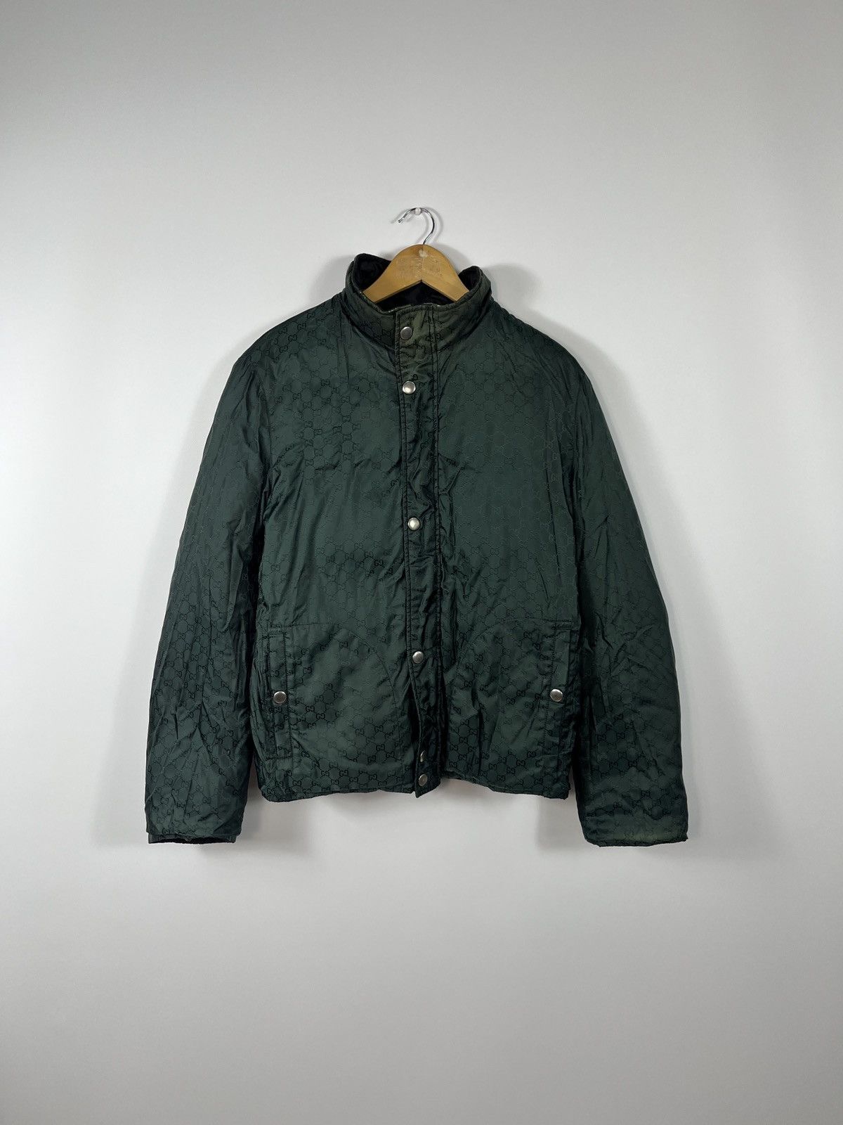 Gucci Vintage Rare Gucci Monogram Puffer Down Jacket Y2k size 48 Size US M / EU 48-50 / 2 - 3 Thumbnail