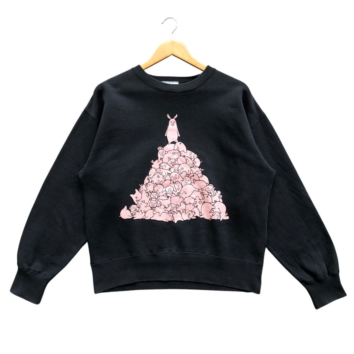 If Six Was Nine × Japanese Brand Vintage DEADDRUNK CAPTOR bunch piggy sweatshirt Size US M / EU 48-50 / 2 - 1 Thumbnail